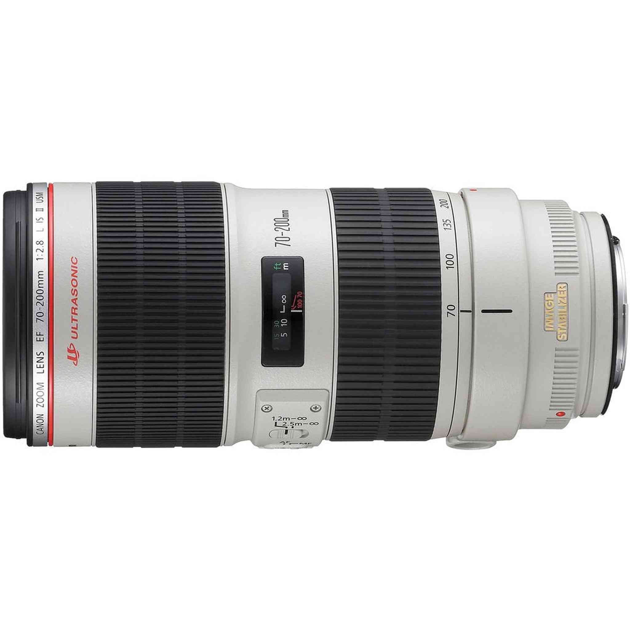 Canon EF 70-200mm f/2.8L is II USM Lens for Canon EF Mount + Accessories International Model with 2 Year Warranty Canon