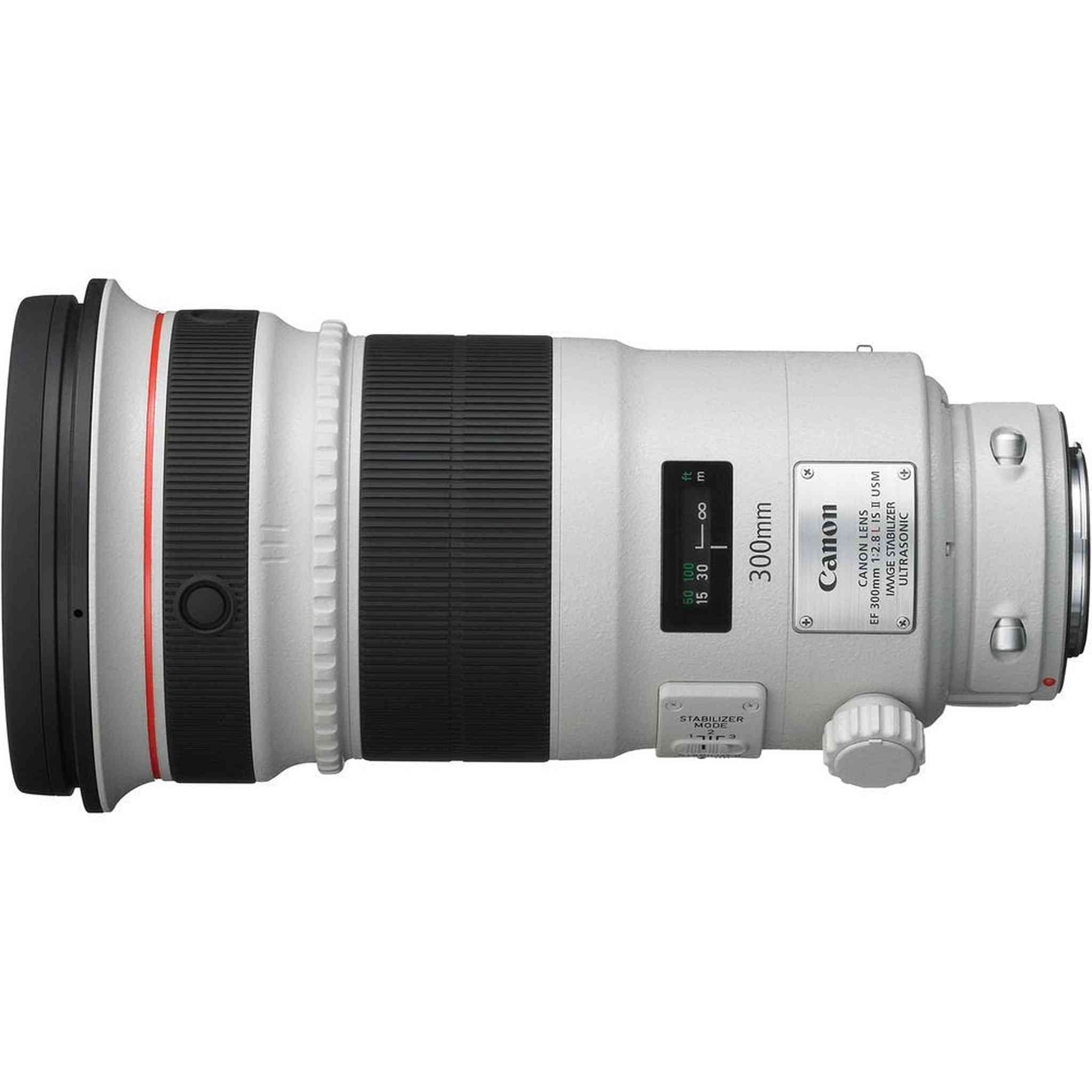 Canon EF 300mm f/2.8L is II USM Lens for Canon EF Mount + Accessories International Model with 2 Year Warranty Canon