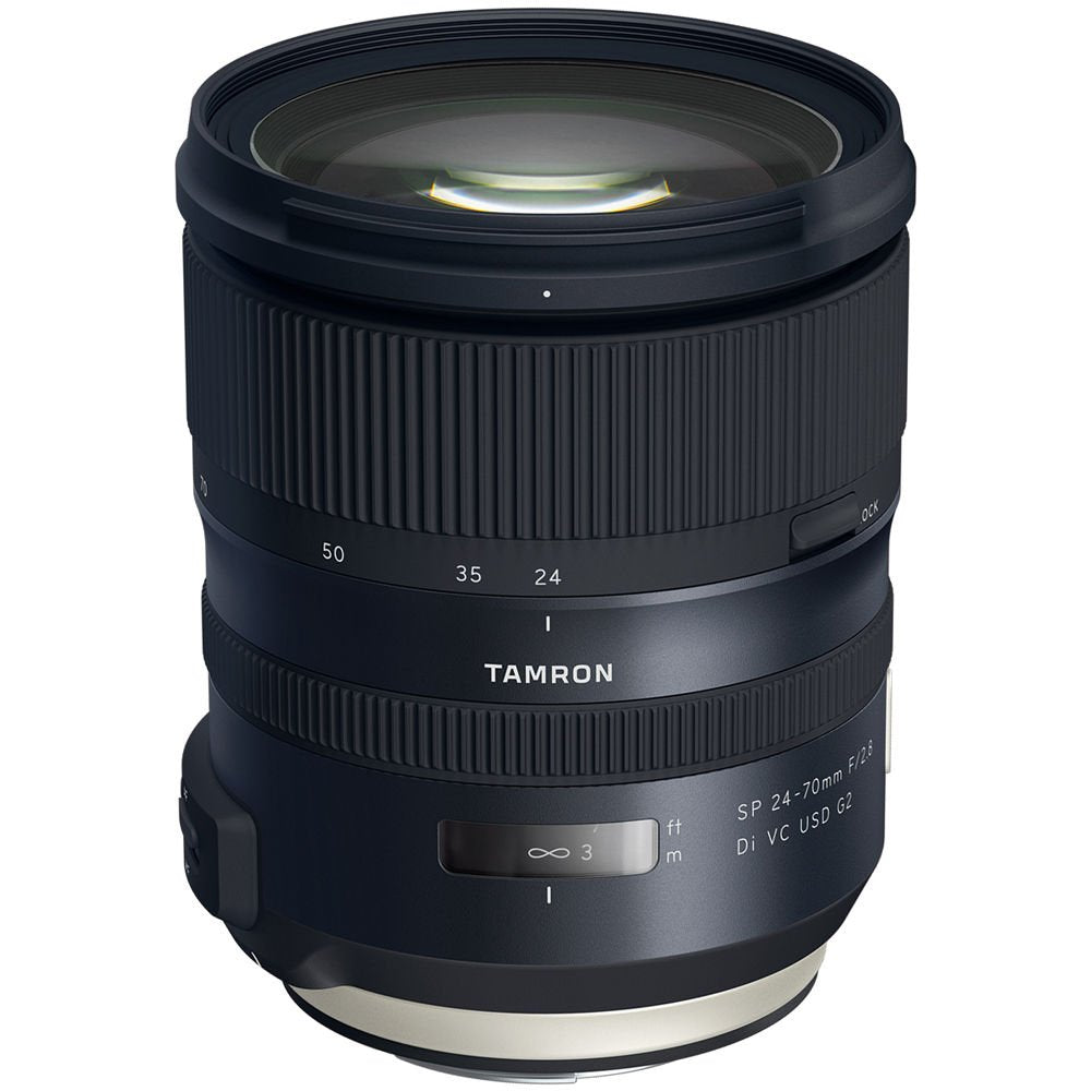 6Ave Tamron SP 24-70mm f/2.8 Di VC USD G2 Lens Canon EF (International Model) + 82mm UV Filter + Lens Cap Keeper + Micro