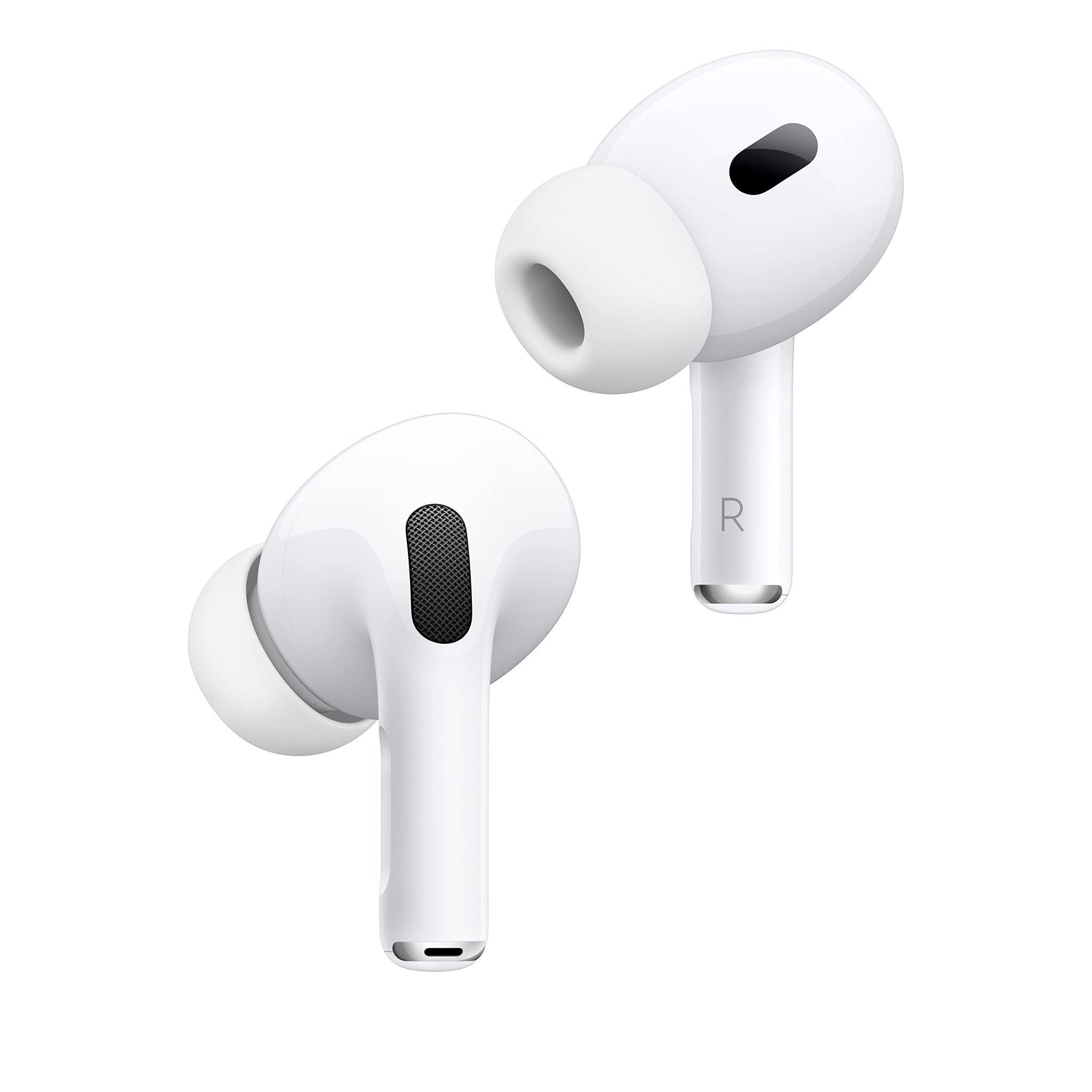 Apple AirPods Pro (2nd Generation) Wireless Earbuds with MagSafe Charging Case. Active Noise Cancelling, Personalized Spatial Audio, Customizable Fit, Bluetooth Headphones for iPhone