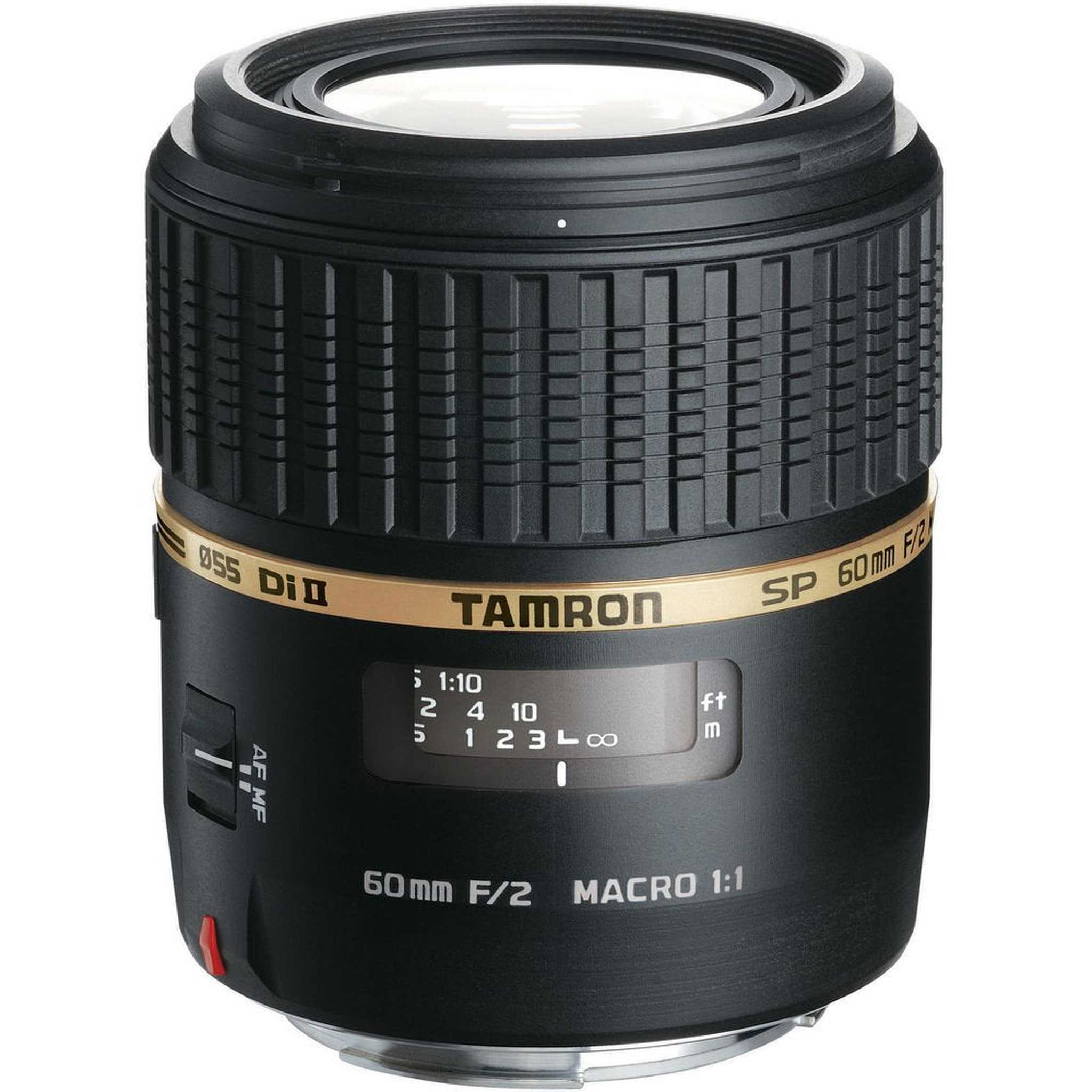 Tamron SP 60mm f/2 Di II 1:1 Macro Lens for Sony A for Sony A Mount + Accessories International Model with 2 Year Warra Tamron