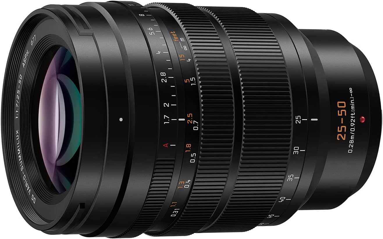 Panasonic Lumix 25-50mm f/1.7 Leica DG Vario-Summilux ASPH Lens Panasonic