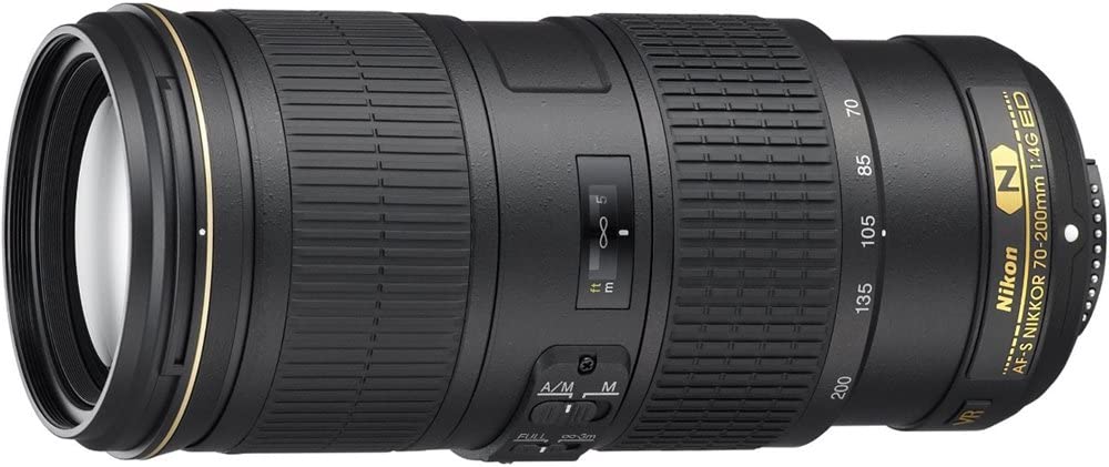 Nikon AF-S 70-200mm f/4G ED VR Telephoto Lens 2202 Intl Model Bundle Nikon