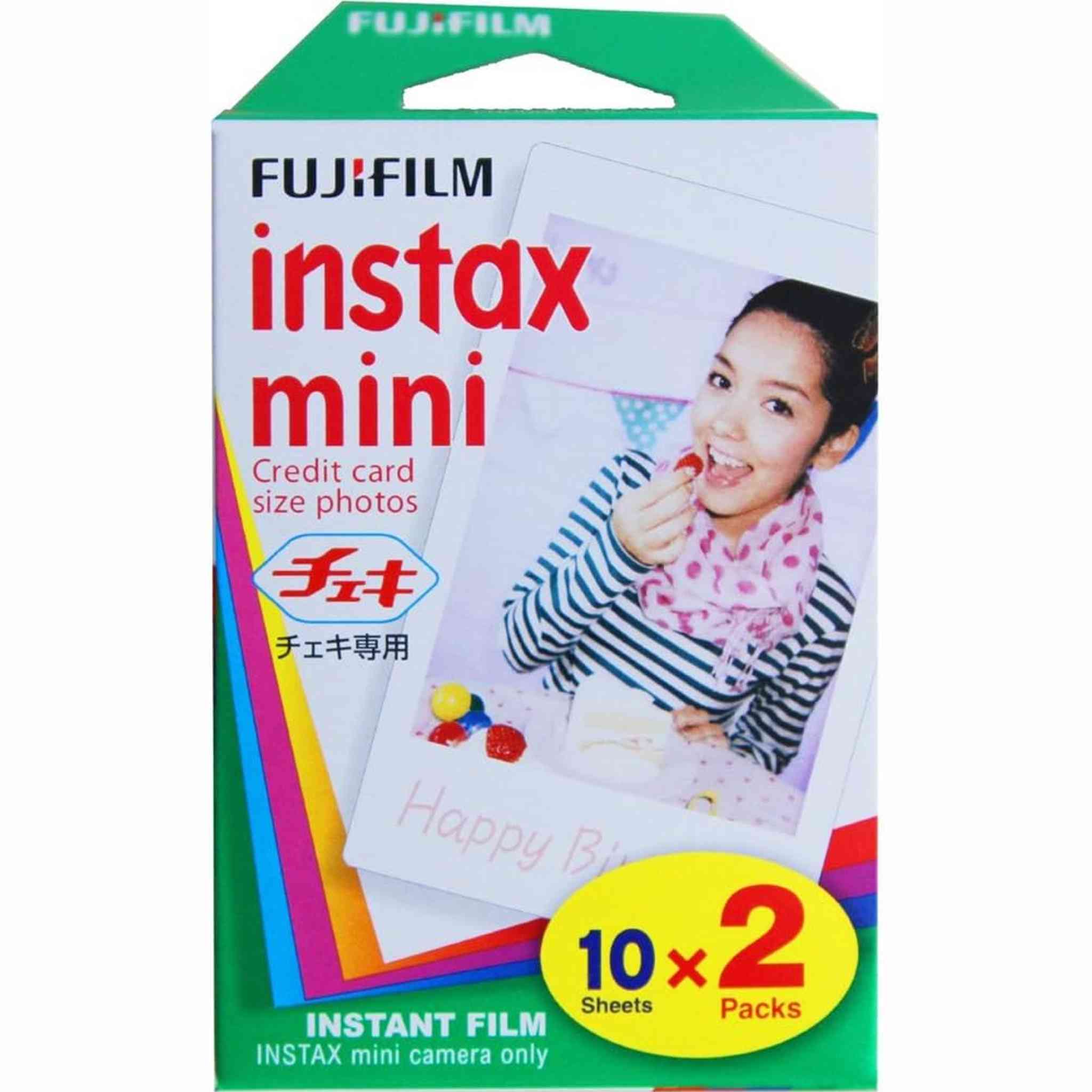 Fujifilm Instax Mini 9 Instant Camera Flaming Pink with 40 Instant Film Photos Fujifilm