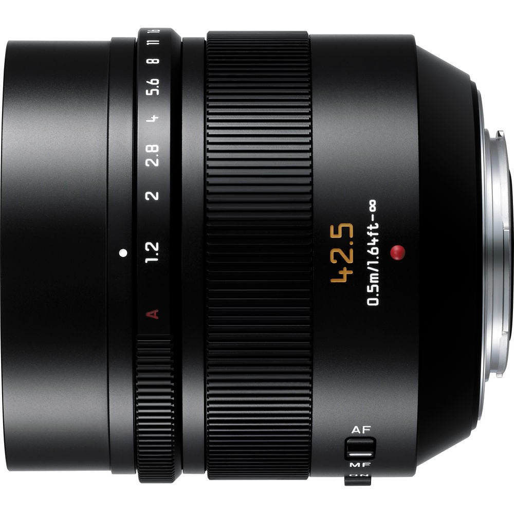 Panasonic Leica DG Nocticron 42.5mm f/1.2 ASPH. Power O.I.S. Lens for Micro Four Thirds Mount + Accessories Internation Panasonic