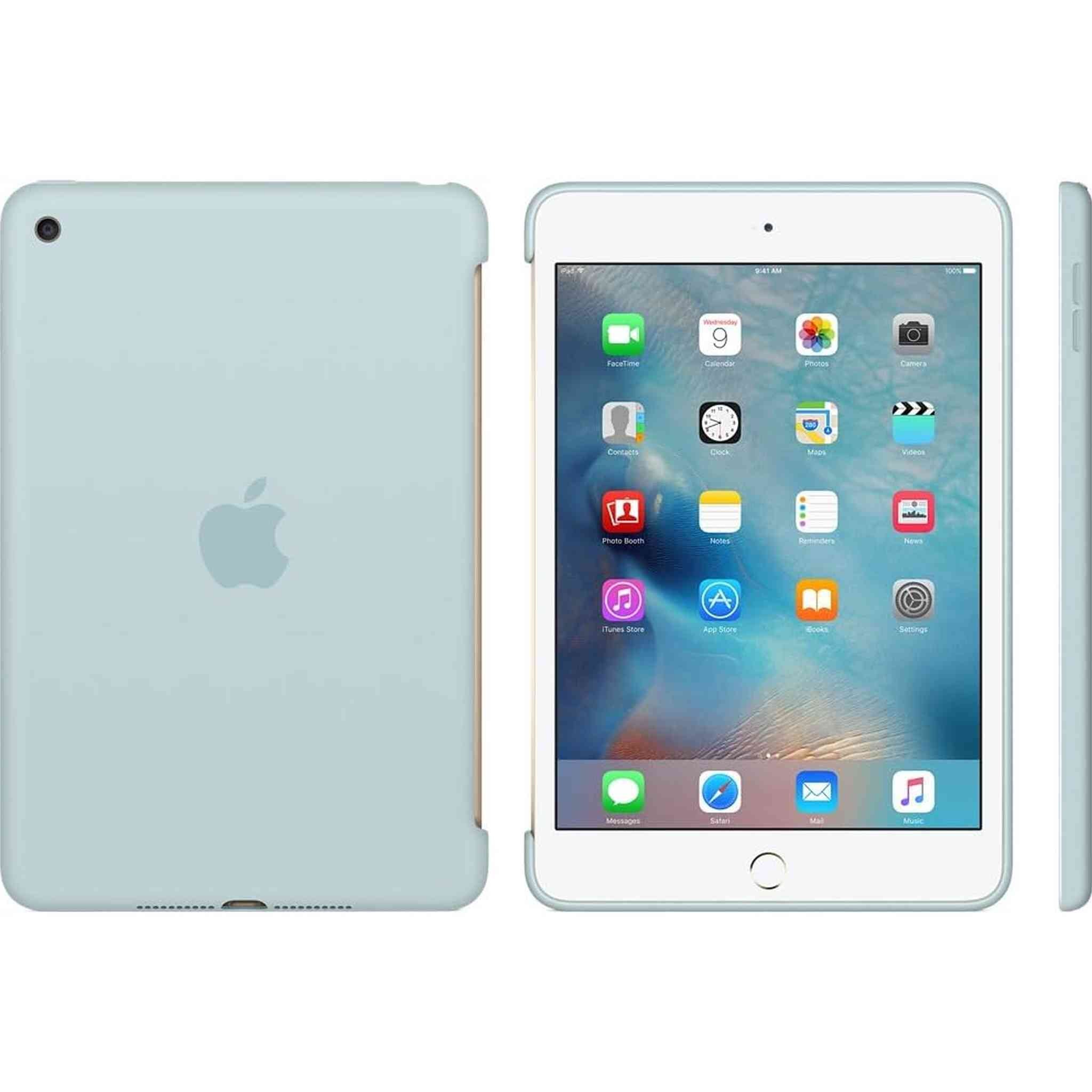 Apple IPAD MINI 4 SILICONE CASE TURQUOISE, MLD72ZM_A TURQUOISE Apple