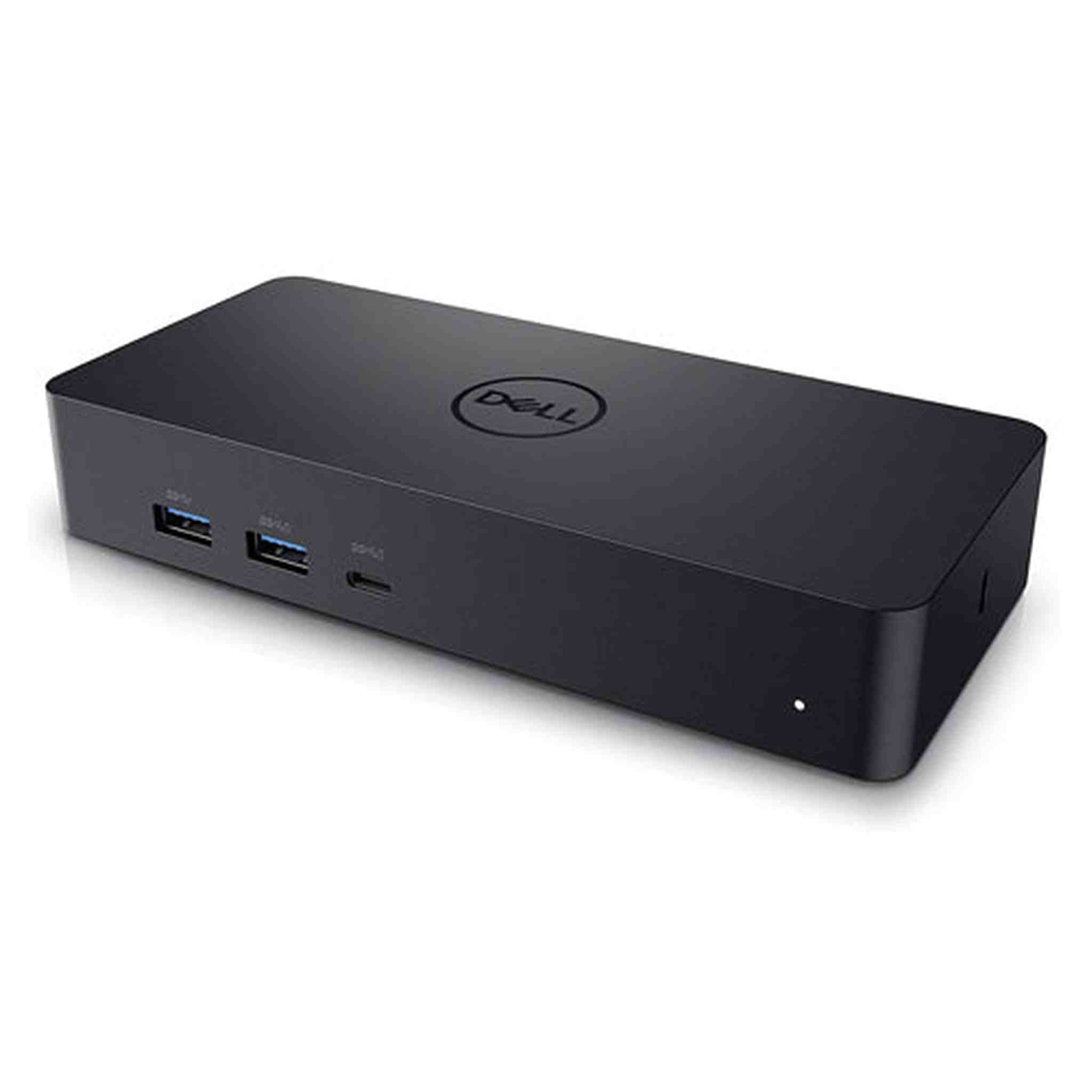 Dell Universal Dock - D6000S, Equipped with USB-C/USB-A PowerShare Options, Connect Upto Three 4K Displays, LED Indicator, Black Dell