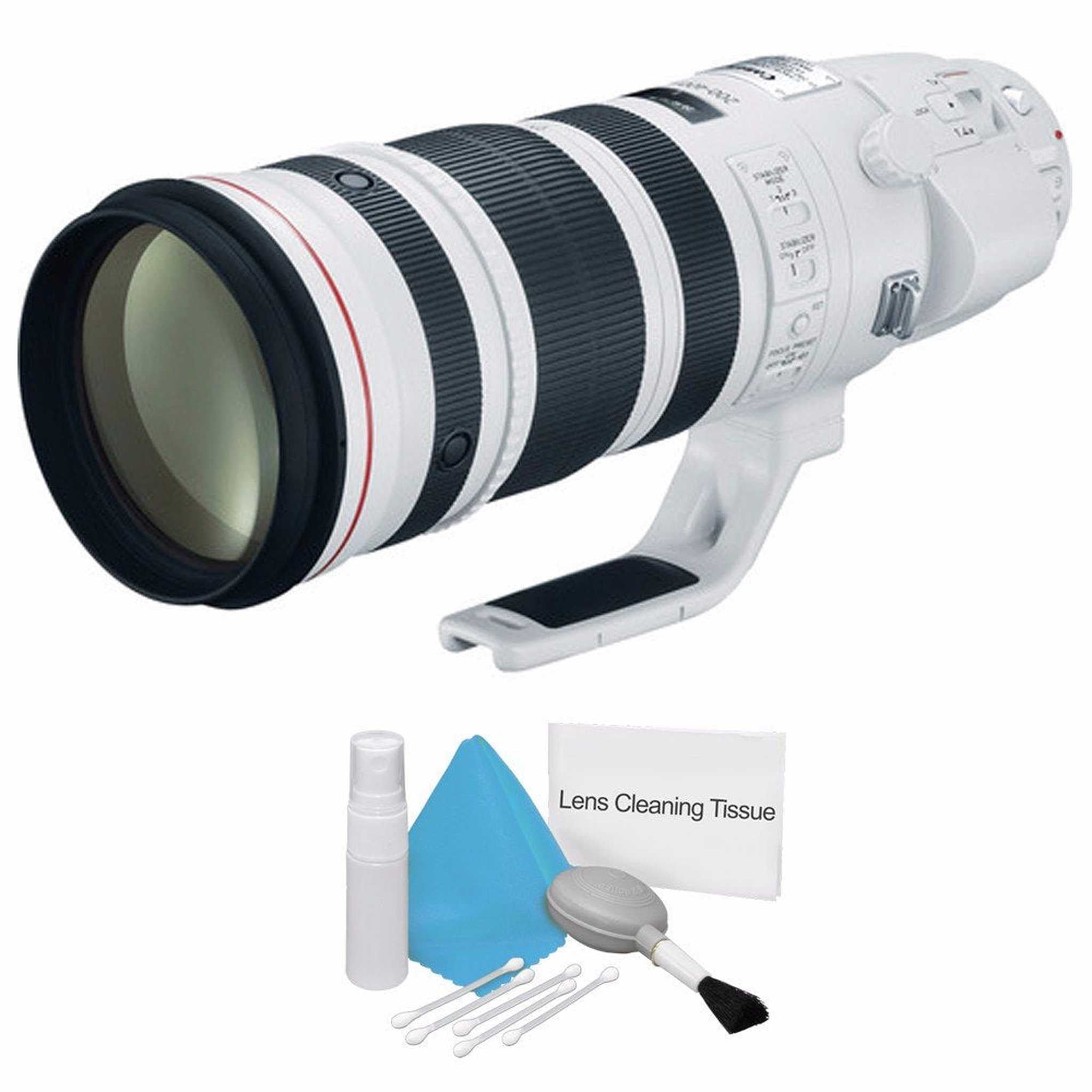 Canon EF 200-400mm f/4L is USM Lens International Model + Deluxe Cleaning Kit Base Bundle Canon