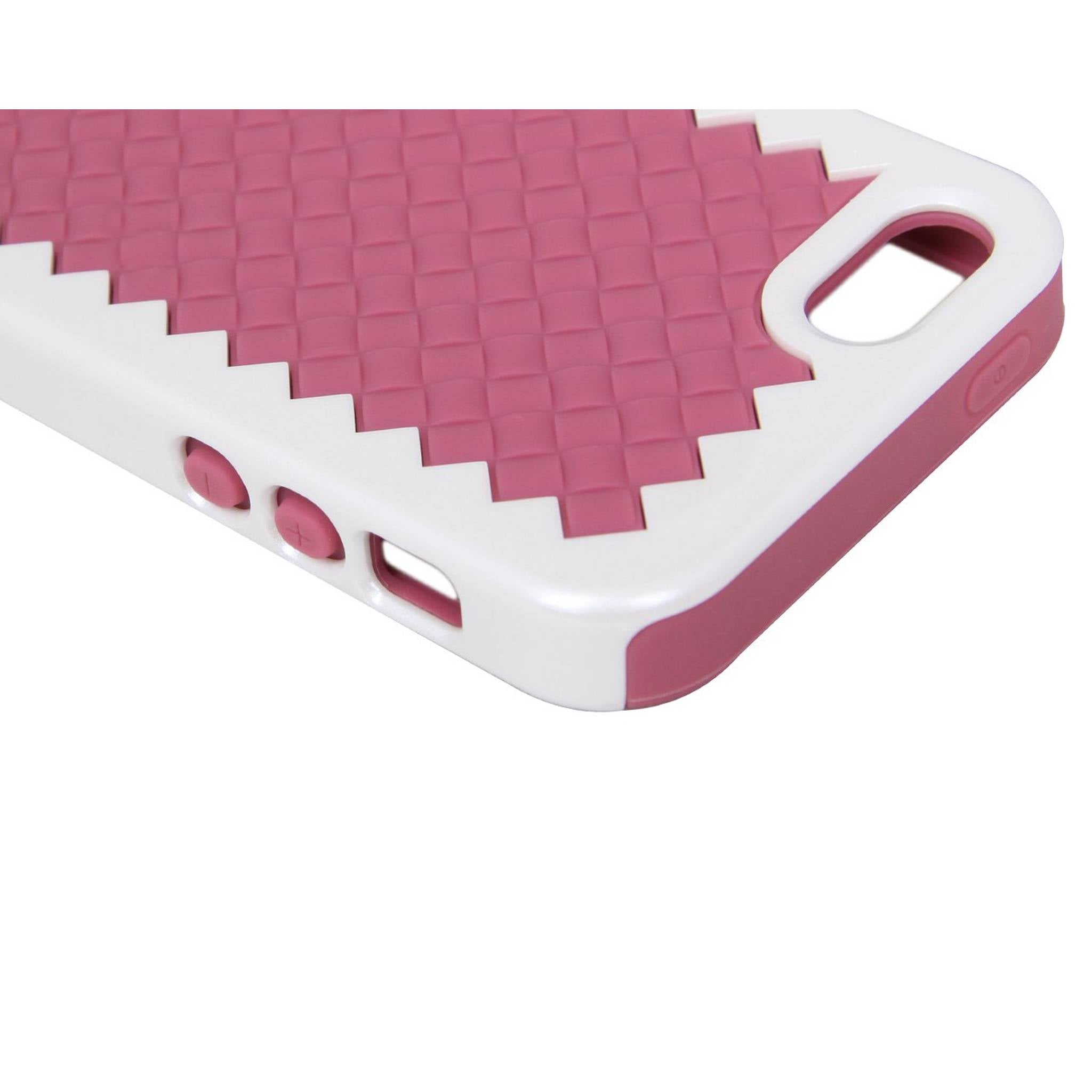 The Joy Factory New York Woven Handbag Case with Handle for iPhone5/5S, CSD120 Pink The Joy Factory