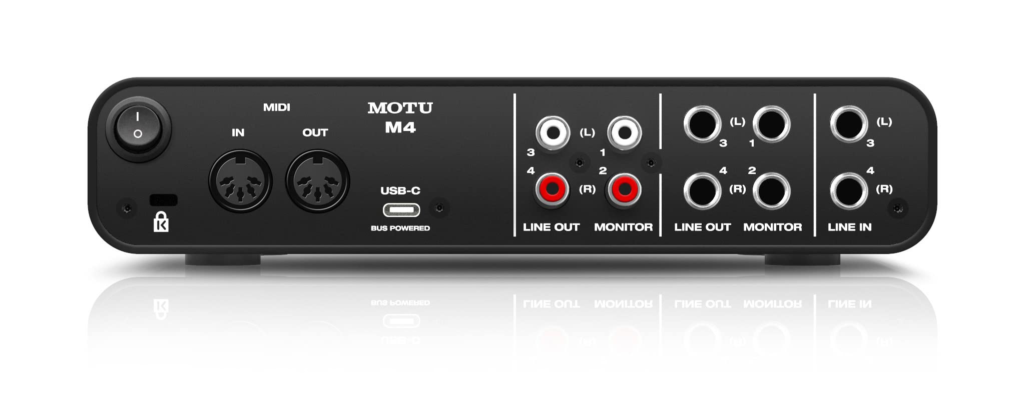 MOTU M4 4x4 USB-C Audio Interface MOTU