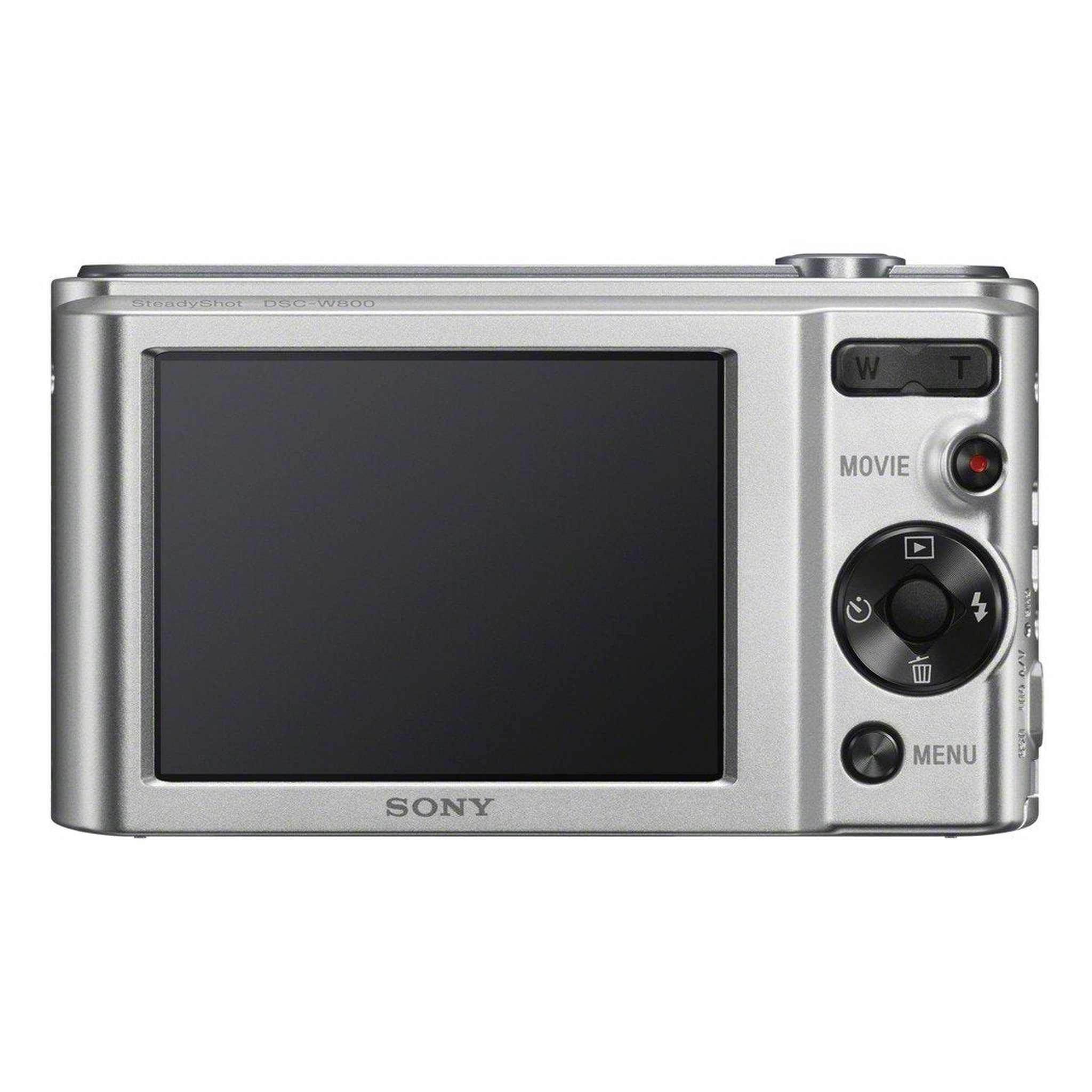 Sony W800/S 20.1 MP Digital Camera Silver Sony