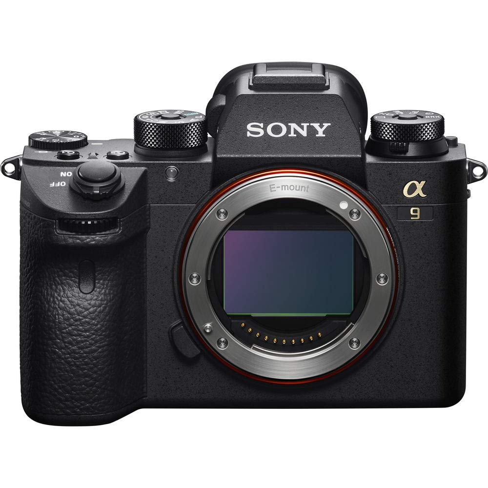 Sony Alpha a9 Mirrorless Camera ILCE9/B With Soft Bag, 2x Extra Batteries, Rode Mic, LED Light, External HD Monitor, 2x 64GB Memory Card, Sling Soft Bag, Card Reader , Plus Essential Accessories Sony