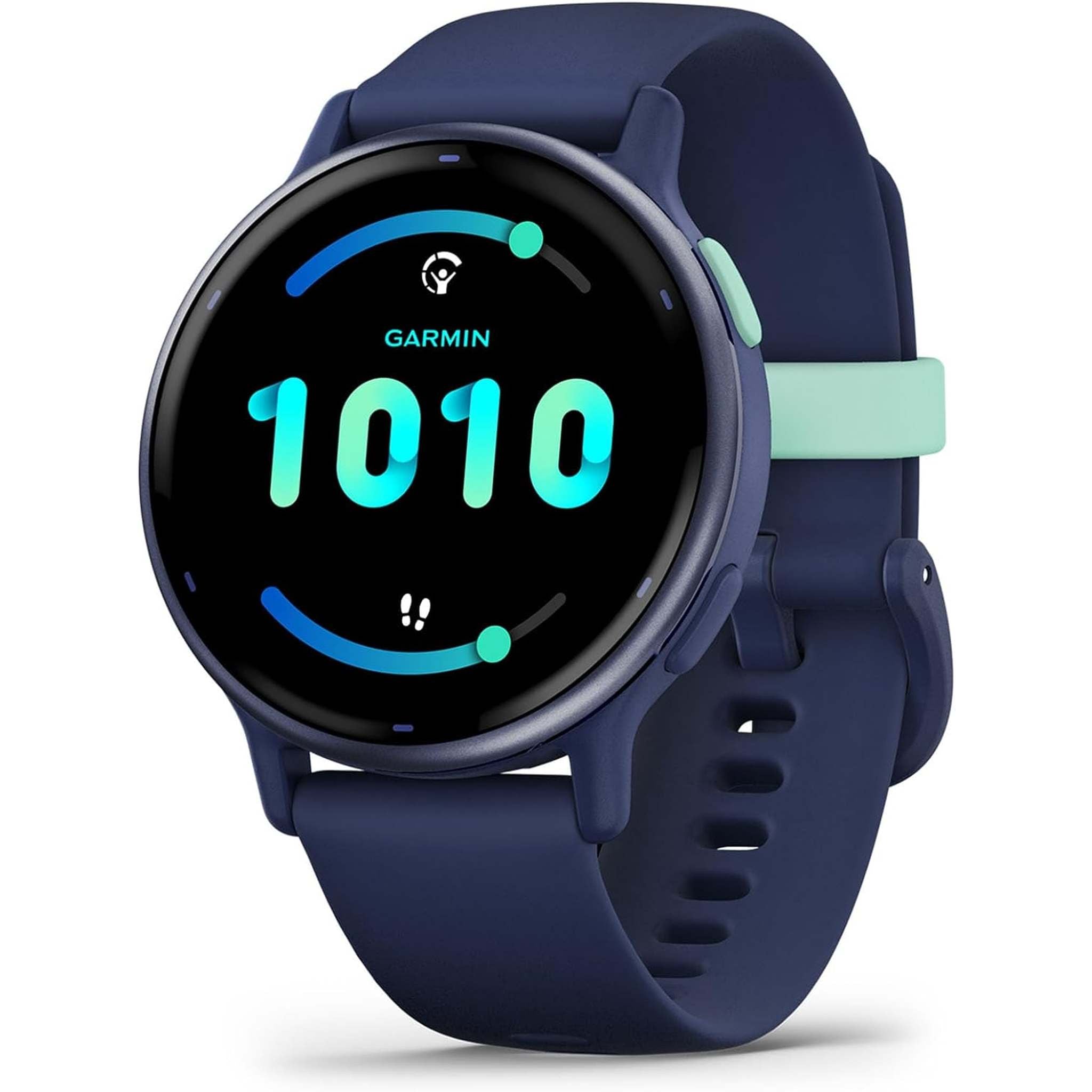 Garmin vívoactive 5, Health and Fitness GPS Smartwatch Navy Garmin