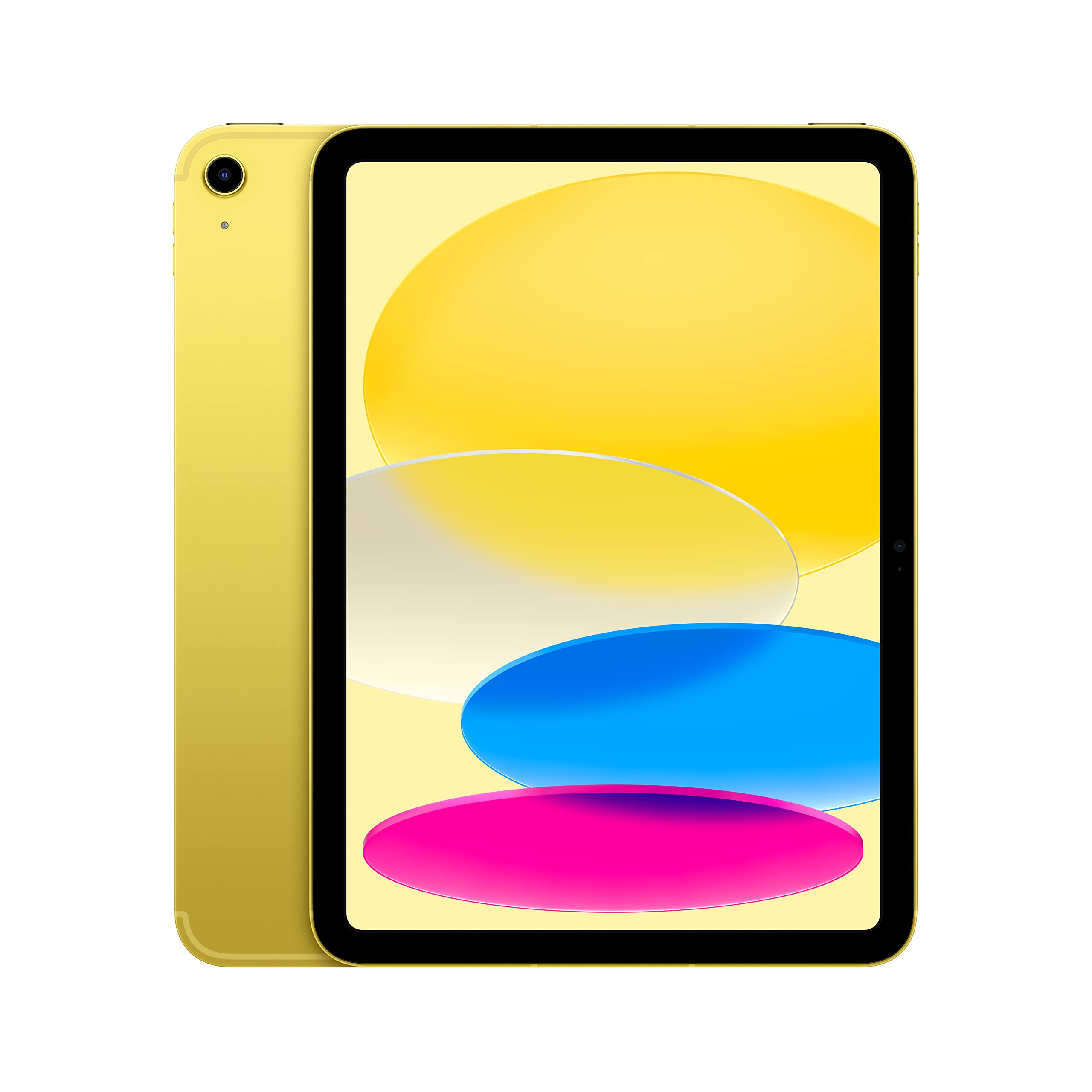 2022 Apple 10.9-inch iPad (Wi-Fi + Cellular, 256GB) - Yellow (10th Generation)