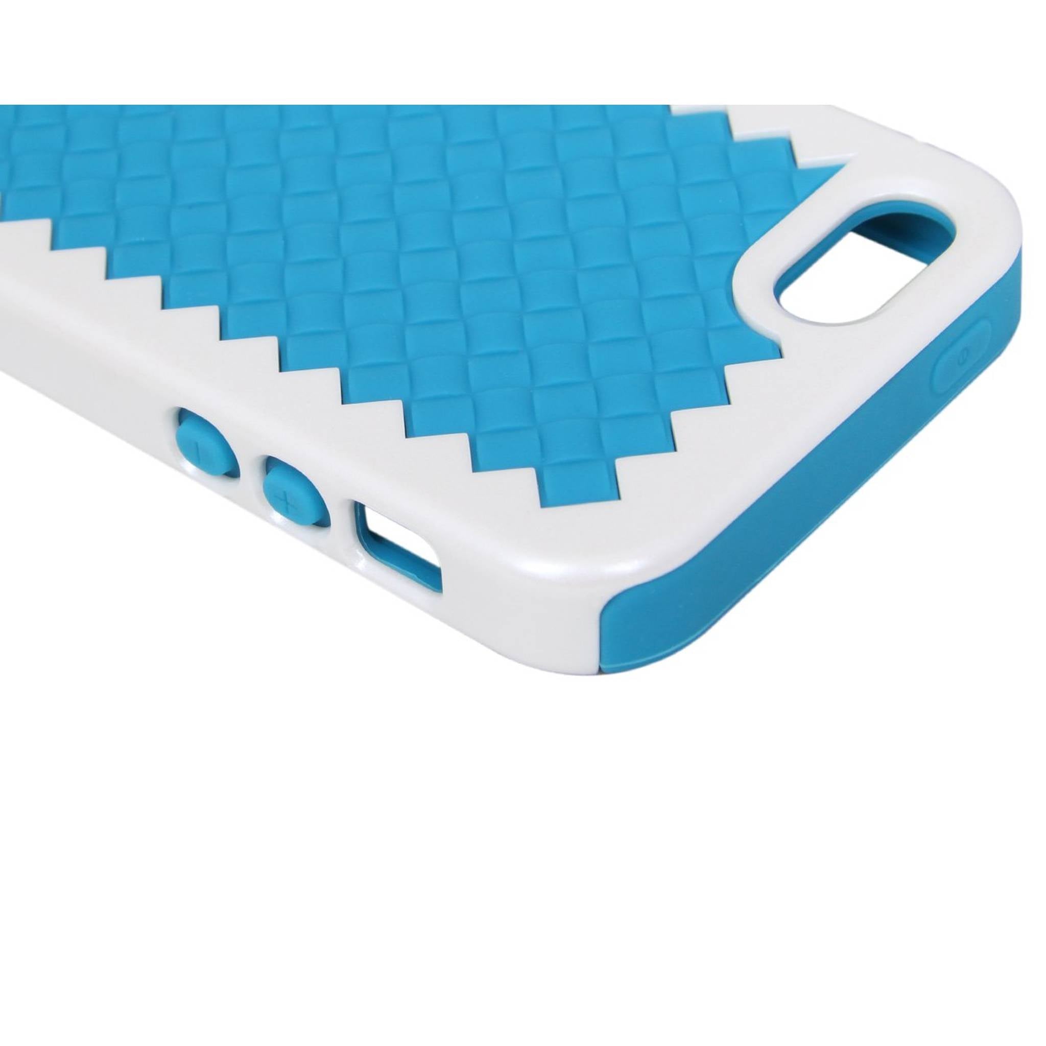 The Joy Factory New York Woven Handbag Case with Handle for iPhone5/5S, CSD122- 1 Pack - Retail Packaging - Turquoise The Joy Factory