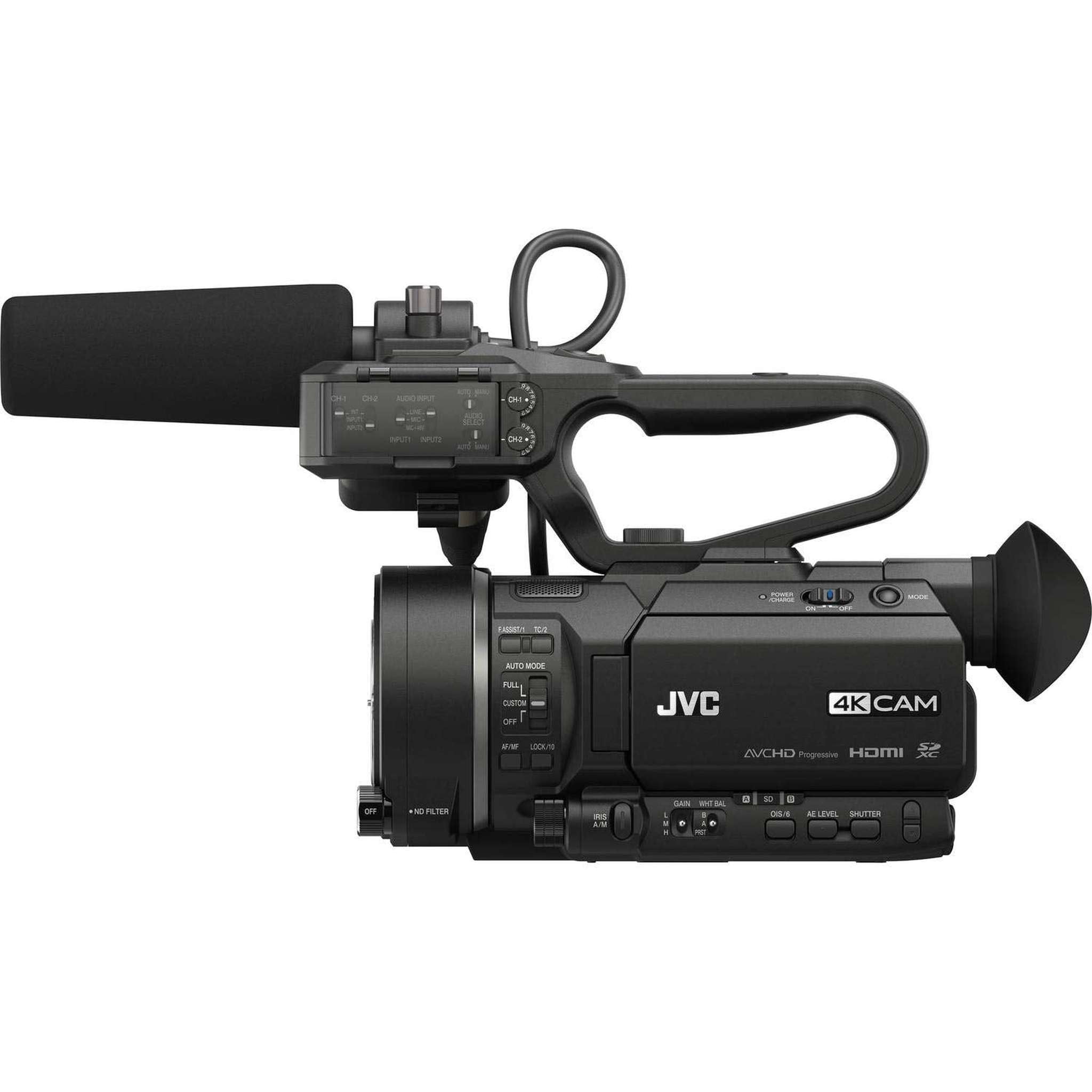 JVC 4KCAM Handheld S35mm Camcorder Body Only + Cleaning Kit JVC