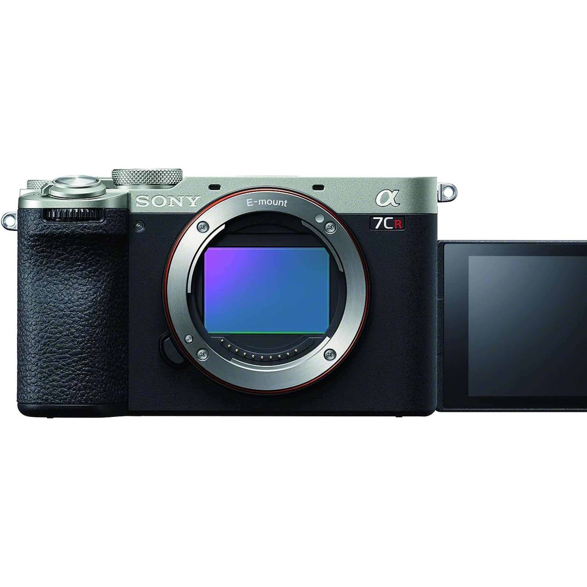 Sony Alpha 7CR Full-Frame Interchangeable Lens Camera Silver Sony