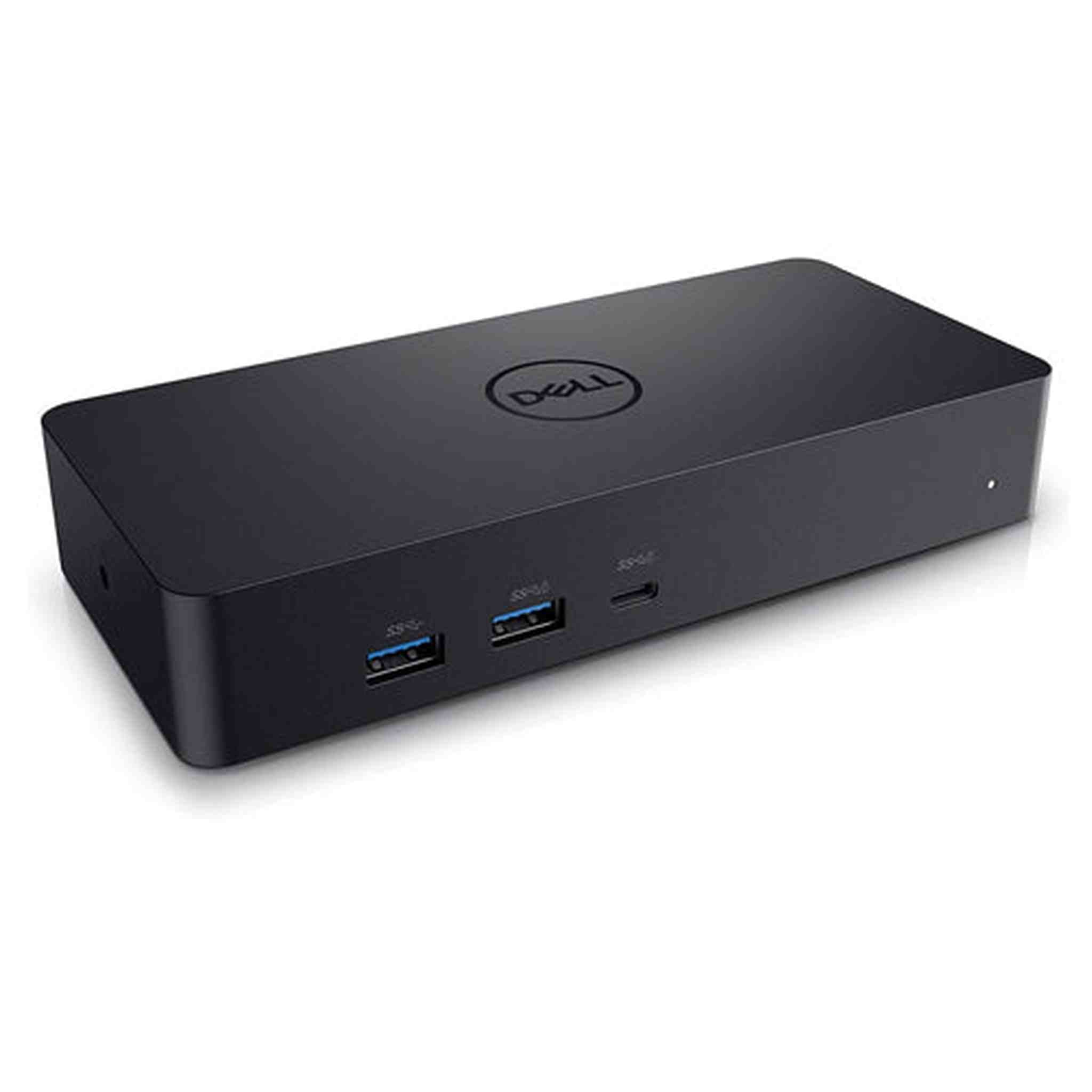 Dell Universal Dock - D6000S, Equipped with USB-C/USB-A PowerShare Options, Connect Upto Three 4K Displays, LED Indicator, Black Dell