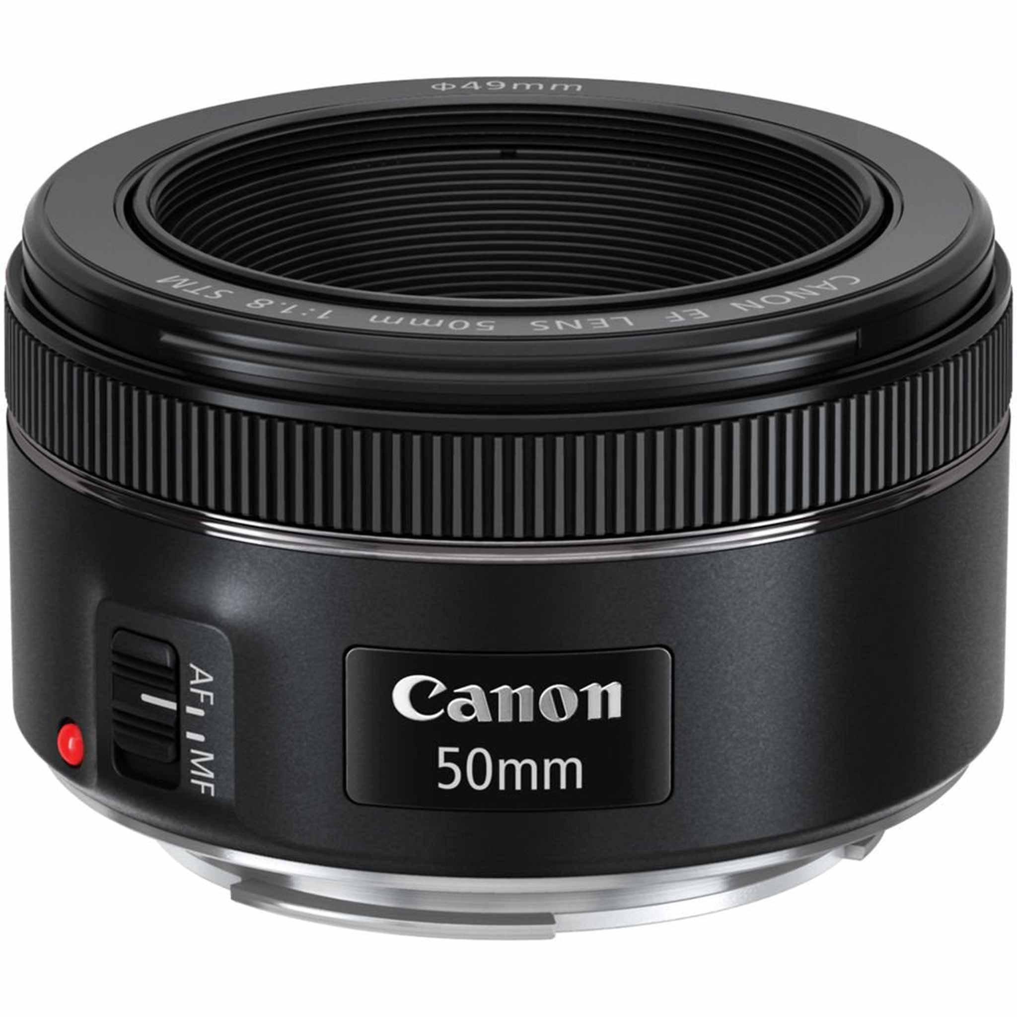 Canon EF 50mm f/1.8 STM Lens 0570C002 - Advanced Bundle - International Version Canon