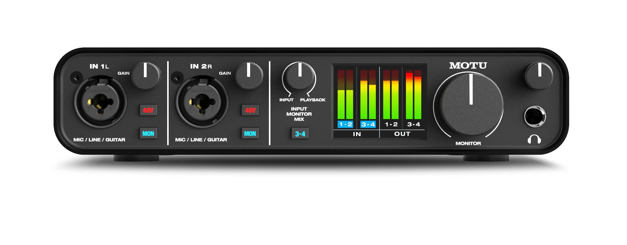 MOTU M4 4x4 USB-C Audio Interface MOTU