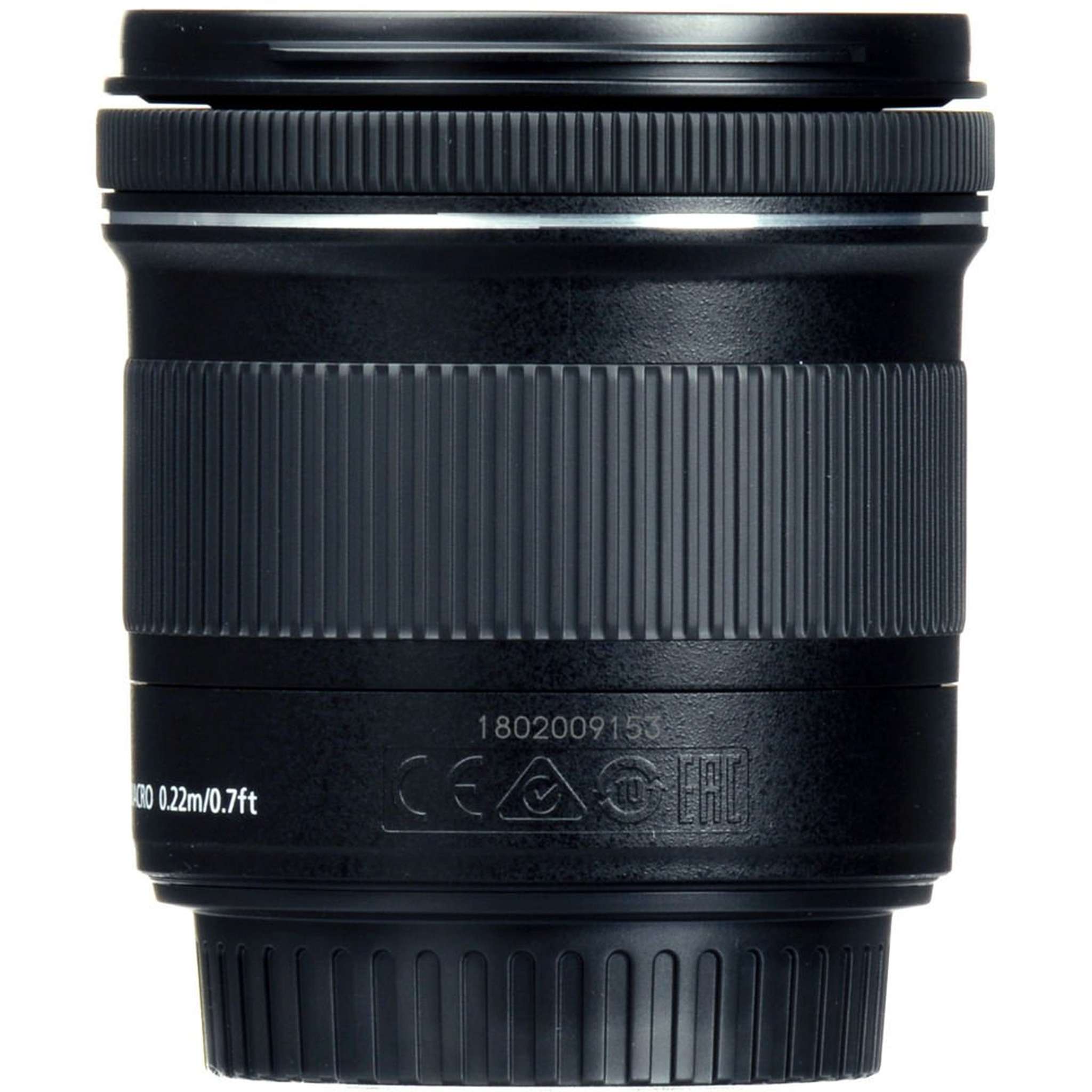 Canon EF-S 10-18mm f.4.5-5.6 is STM Lens International Model + 4.5 inch Vivitar Premium Lens Case + Cleaning Kit Canon