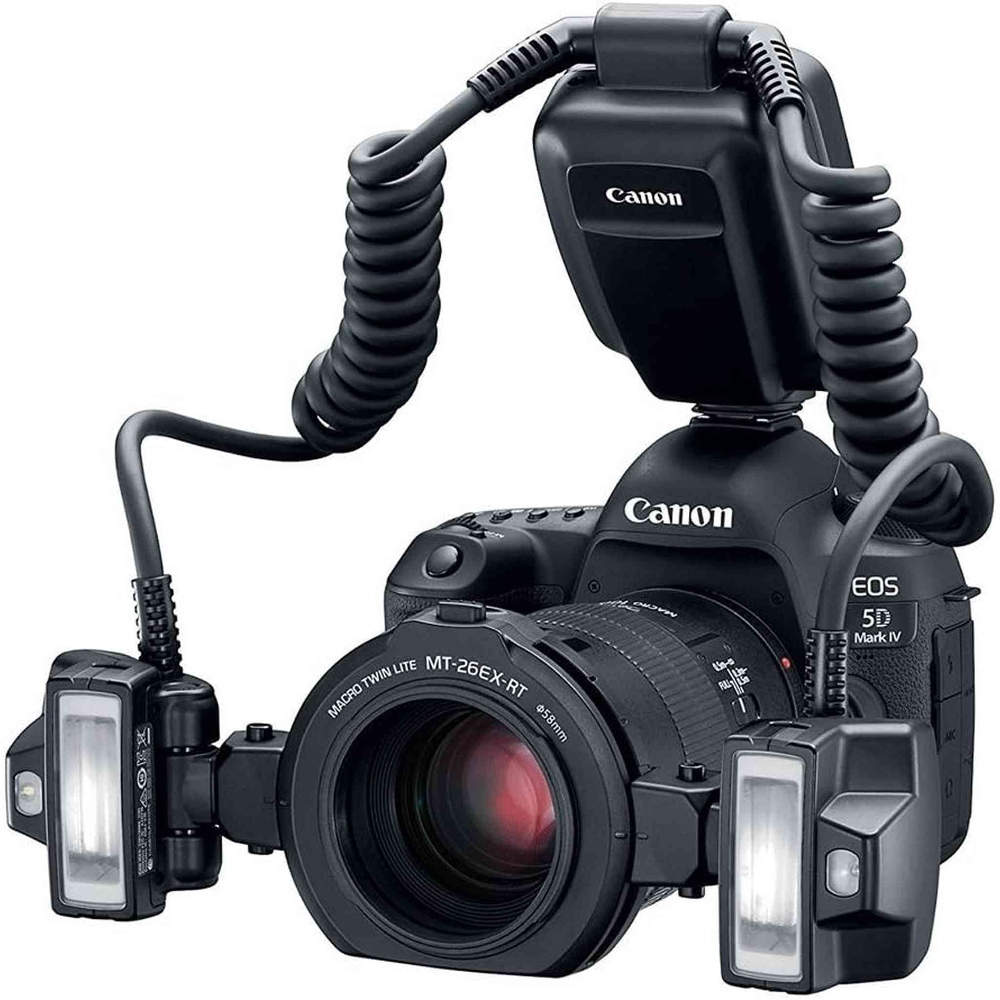 Canon MT-26EX-RT Macro Twin Lite 2398C002 Value Bundle with 32GB Memory Card Canon