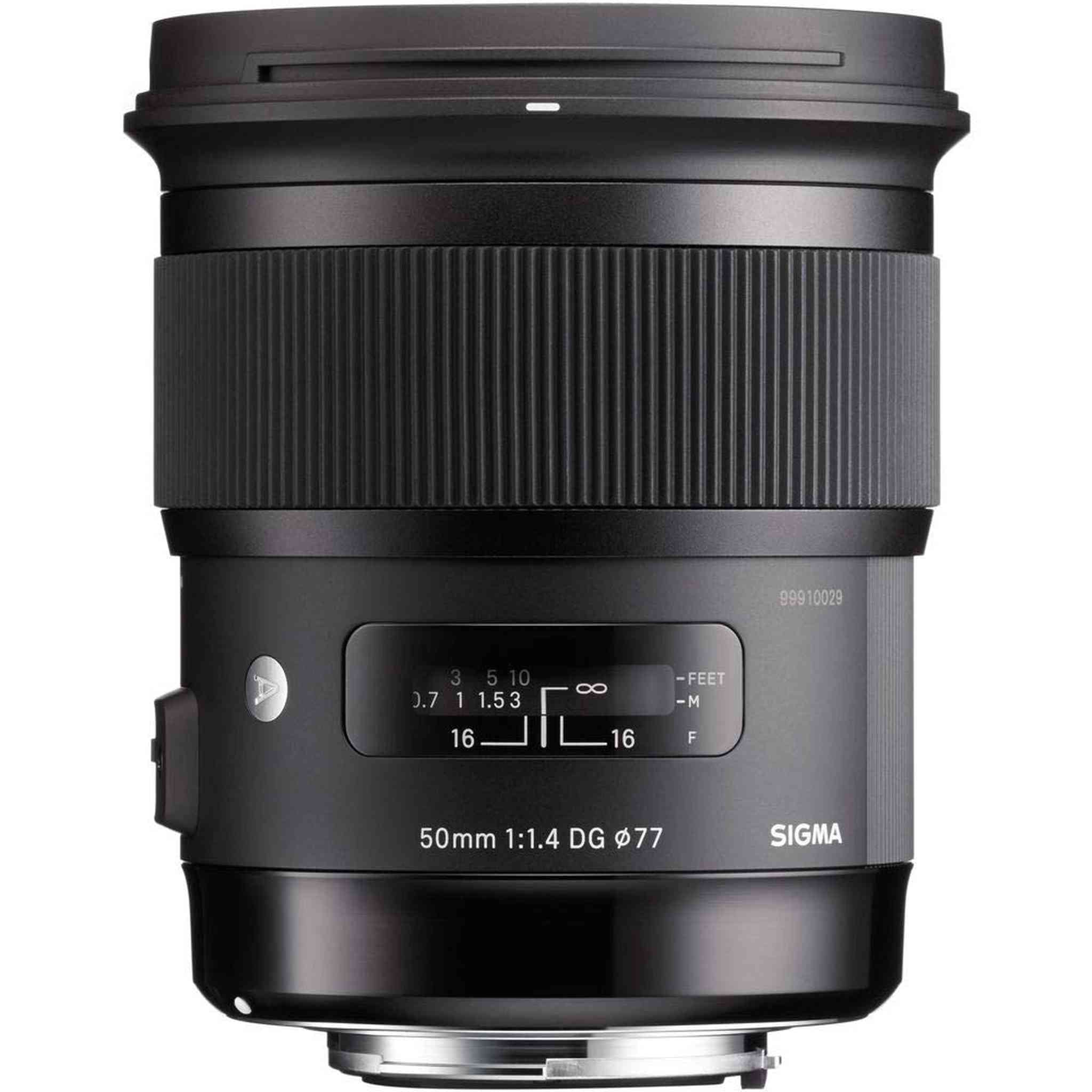 Sigma 50mm f/1.4 DG HSM Art Lens for Nikon + Deluxe Lens Cleaning Kit Bundle Sigma