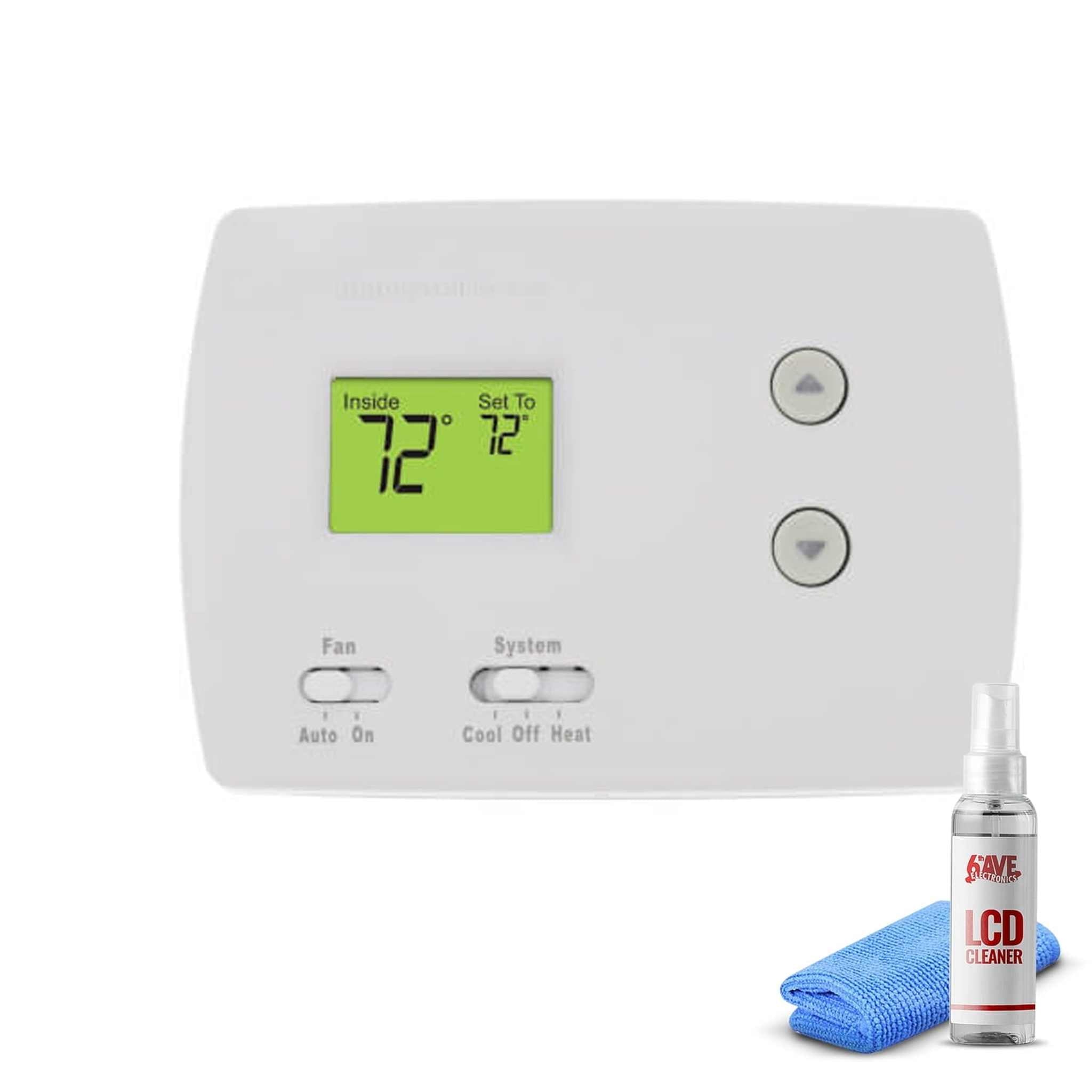 Honeywell TH3110D1008 Pro Non-Programmable Digital Thermostat White Honeywell