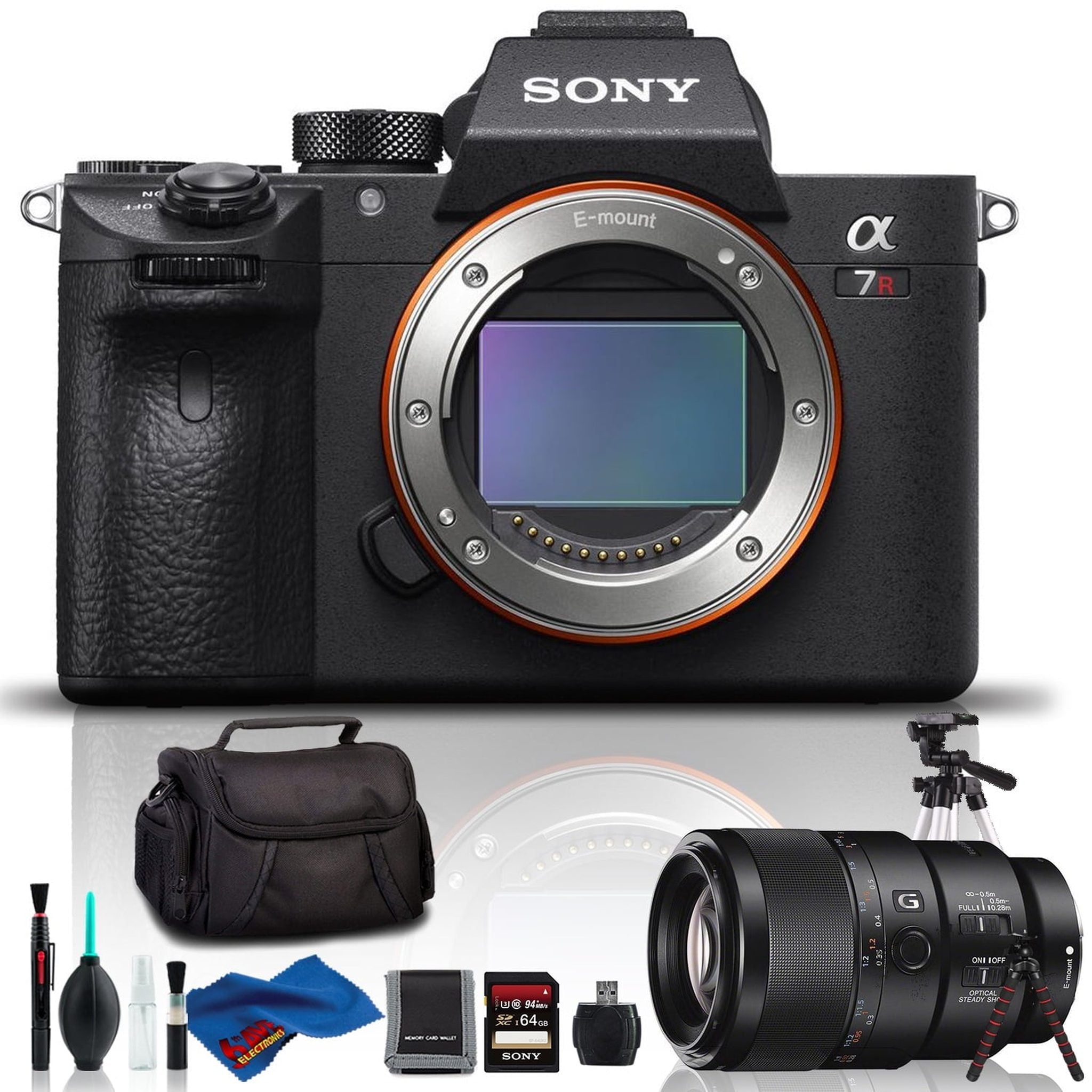 Sony Alpha a7R III Mirrorless Digital Camera with 90mm Lens - Deluxe Kit Sony