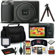 Ricoh GR III Digital Camera with 2 32GB SD, Tripod, Mac Software Kit, and More Ricoh