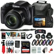 Canon PowerShot SX540 HS Digital Camera 1067C001 + 64GB Memory Card + More Canon