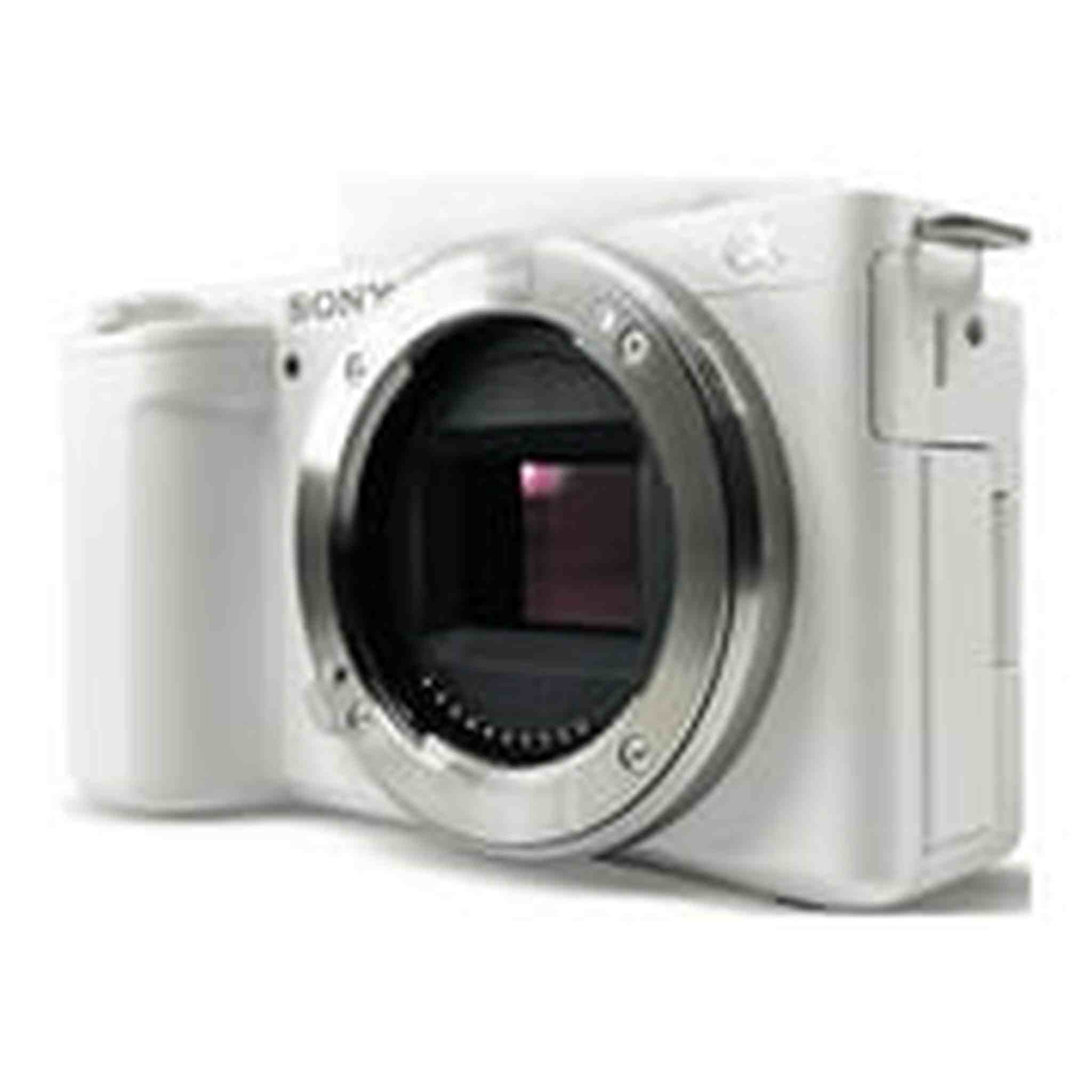 Sony Alpha ZV-E10 - APS-C Interchangeable Lens Mirrorless Vlog Camera - White Sony