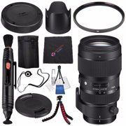 Sigma 50-100mm f/1.8 DC HSM Art Lens for Nikon F #693955 + Lens Pen Cleaner + Microfiber Cleaning Cloth + Lens Capkeeper + Flexible Tripod Bundle International Model No Warranty Sigma