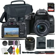 Canon EOS 850D / Rebel T8i DSLR Camera with 18-55mm Lens 58mm Filters International Bundle Canon