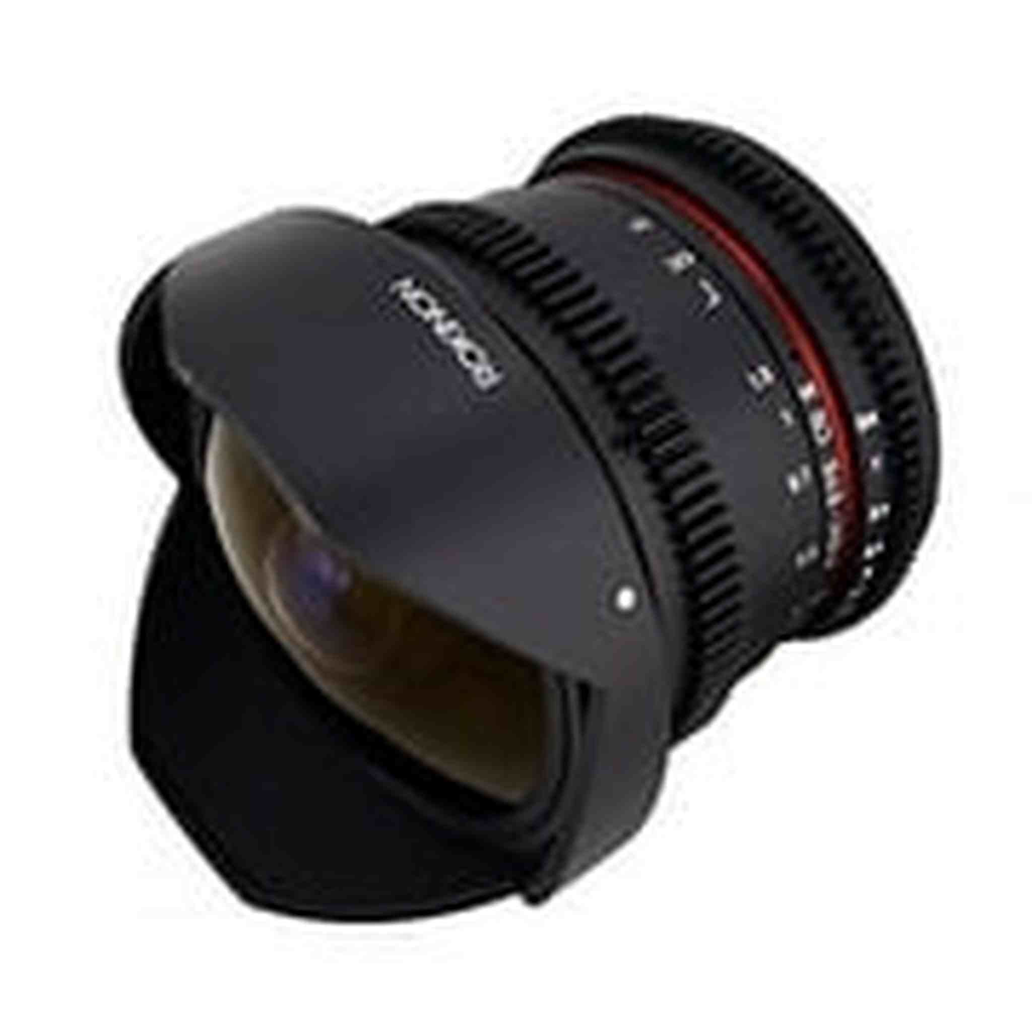 Rokinon 8mm T/3.8 Fisheye Cine Lens with Removable Hood for Sony E Rokinon