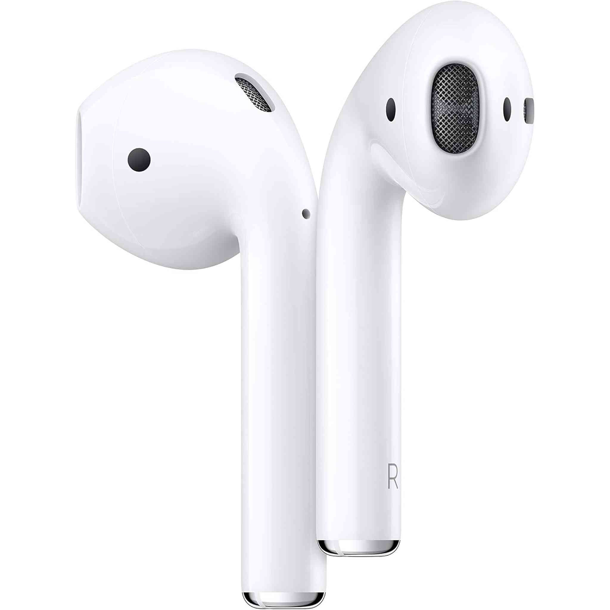 Apple AirPods with Charging Case (2nd Generation) (MV7N2AM/A) - With Cleaning Cloth and USB Power Adapter (Renewed) - Reconditioned