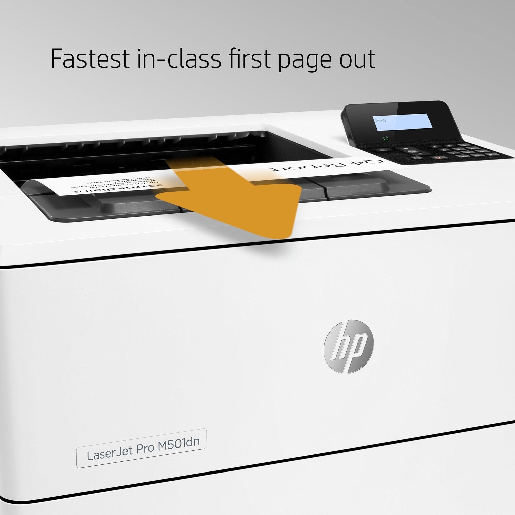 HP LaserJet Pro M501dn Black-and-White Laser Printer HP