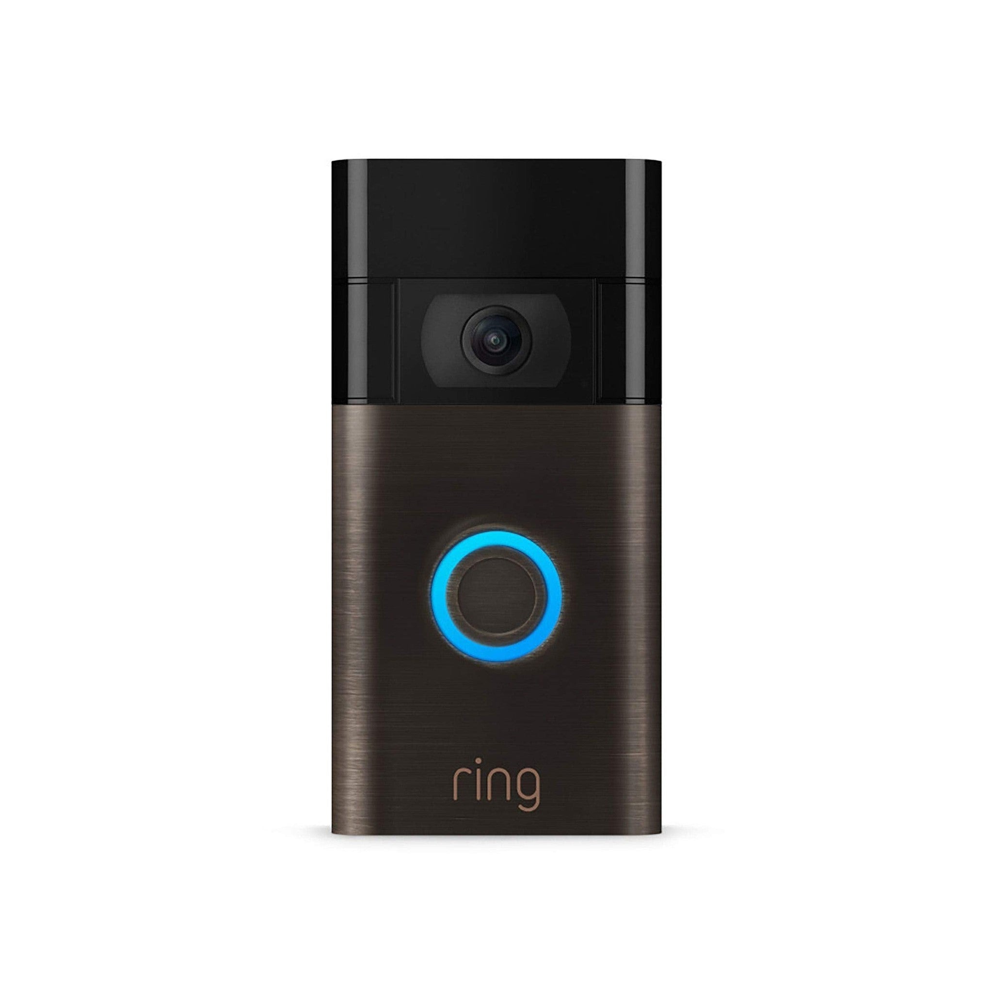 Ring Video Doorbell - 1080p HD video, improved motion detection, easy installation - Venetian Bronze Ring