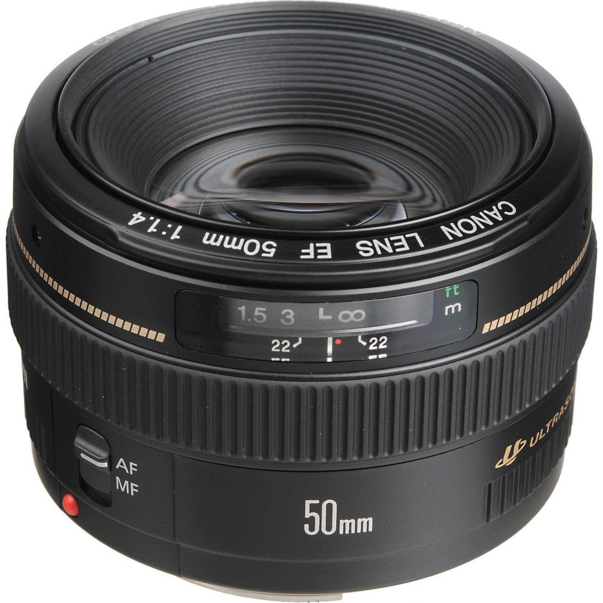 Canon EF 50mm f/1.4 USM Lens International Version Professional Accessory Combo Canon