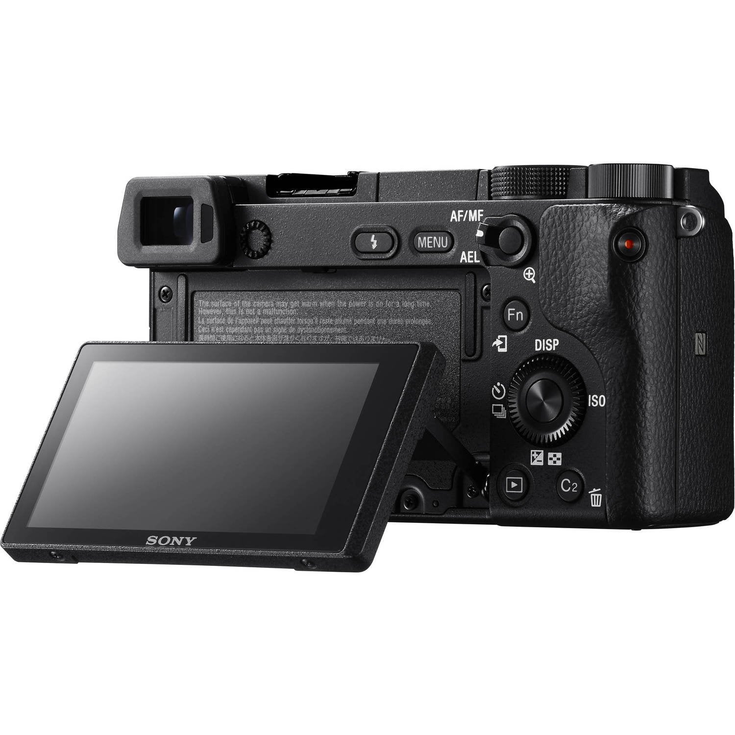 Sony Alpha a6300 Mirrorless Digital Camera International Model Vario-Tessar T FE 24-70mm f/4 ZA OSS Lens + NP-FW50 Rep Sony