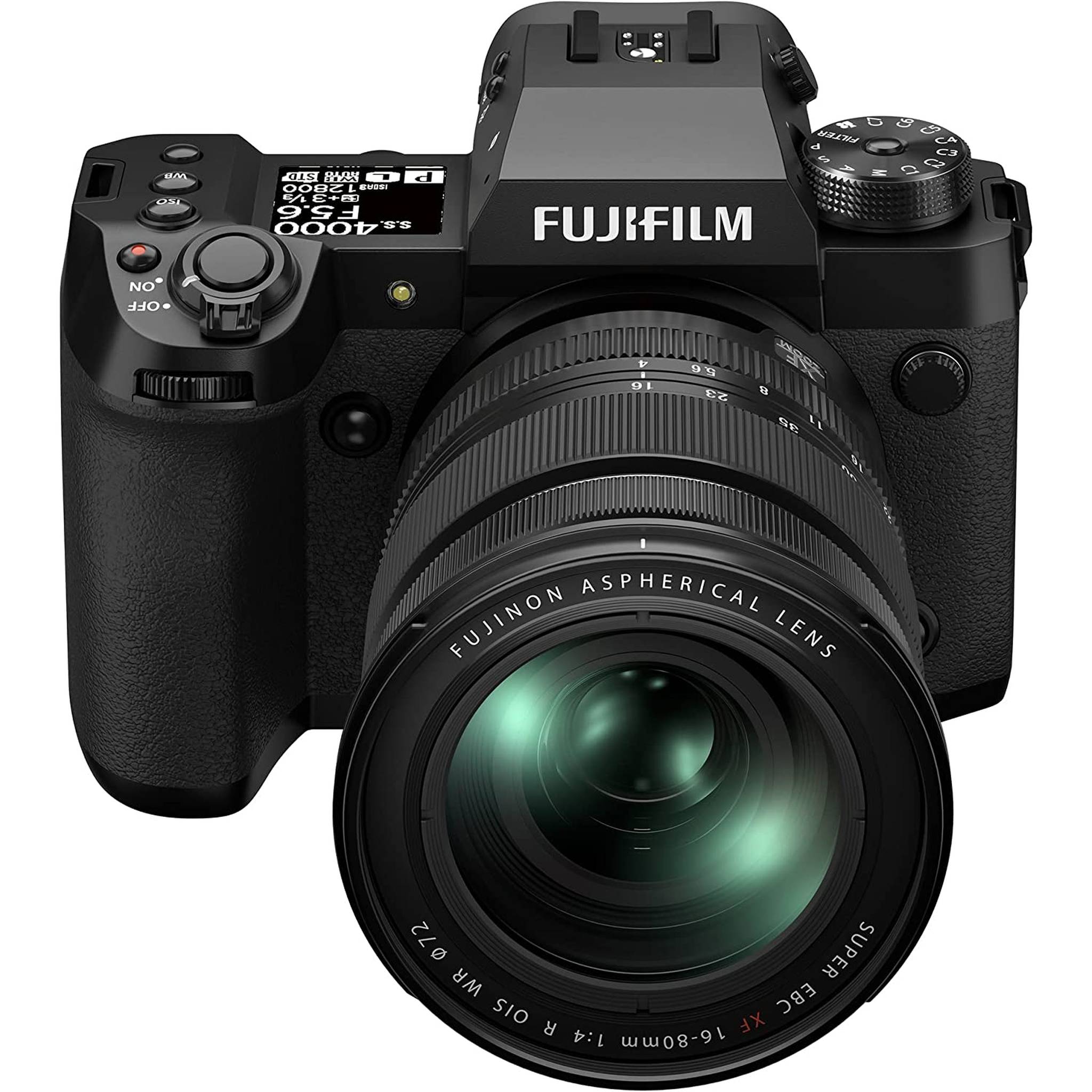 Fujifilm X-H2 Mirrorless Digital Camera XF16-80mm Lens Kit Black Fujifilm