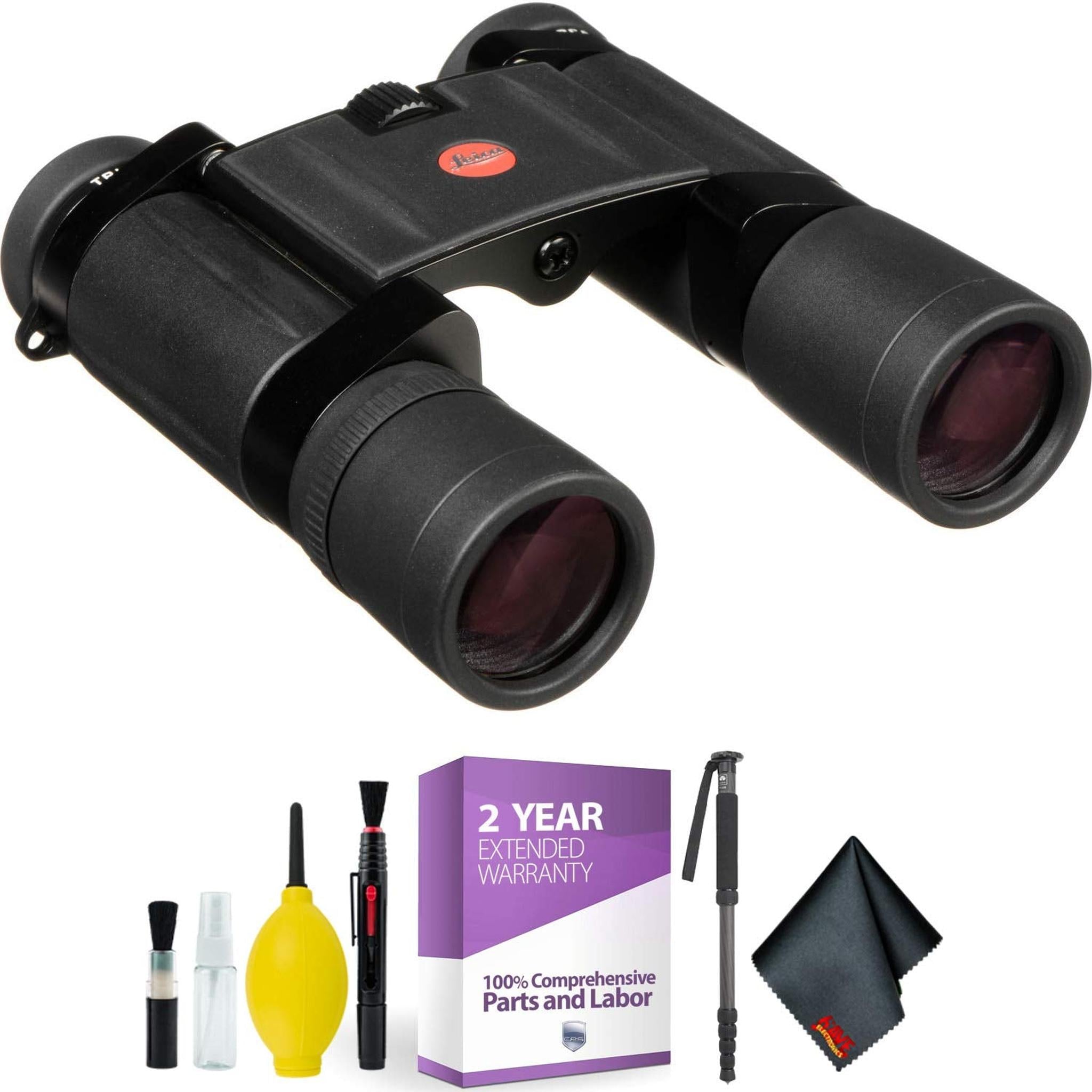 Leica 10x25 Trinovid BCA Binocular + Cleaning Kit + 2 Year Extended Warranty Leica