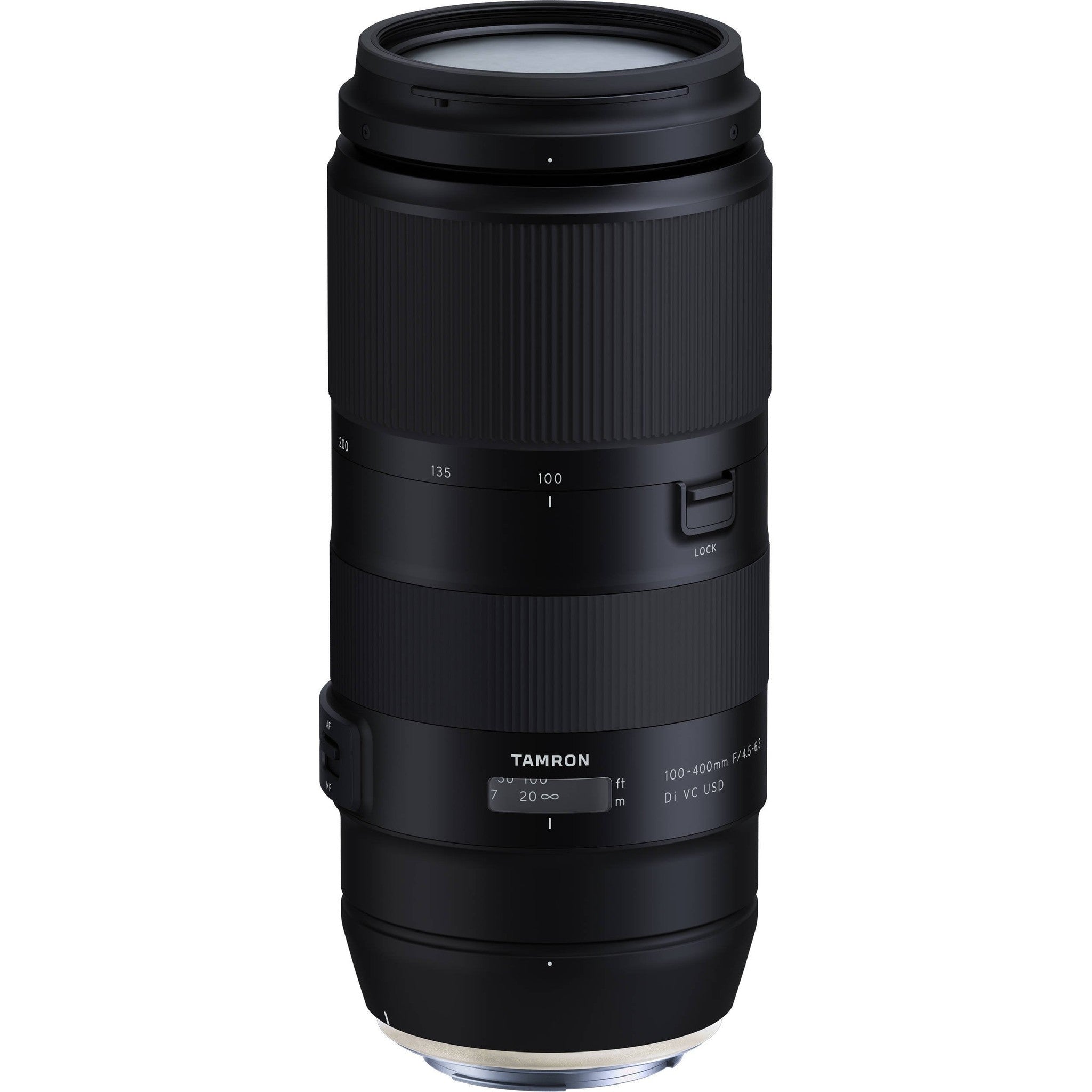 Tamron 100-400mm f/4.5-6.3 Di VC USD Lens Canon EF AFA035C-700 International Model + 67mm UV Filter + Lens Cap Keeper Tamron