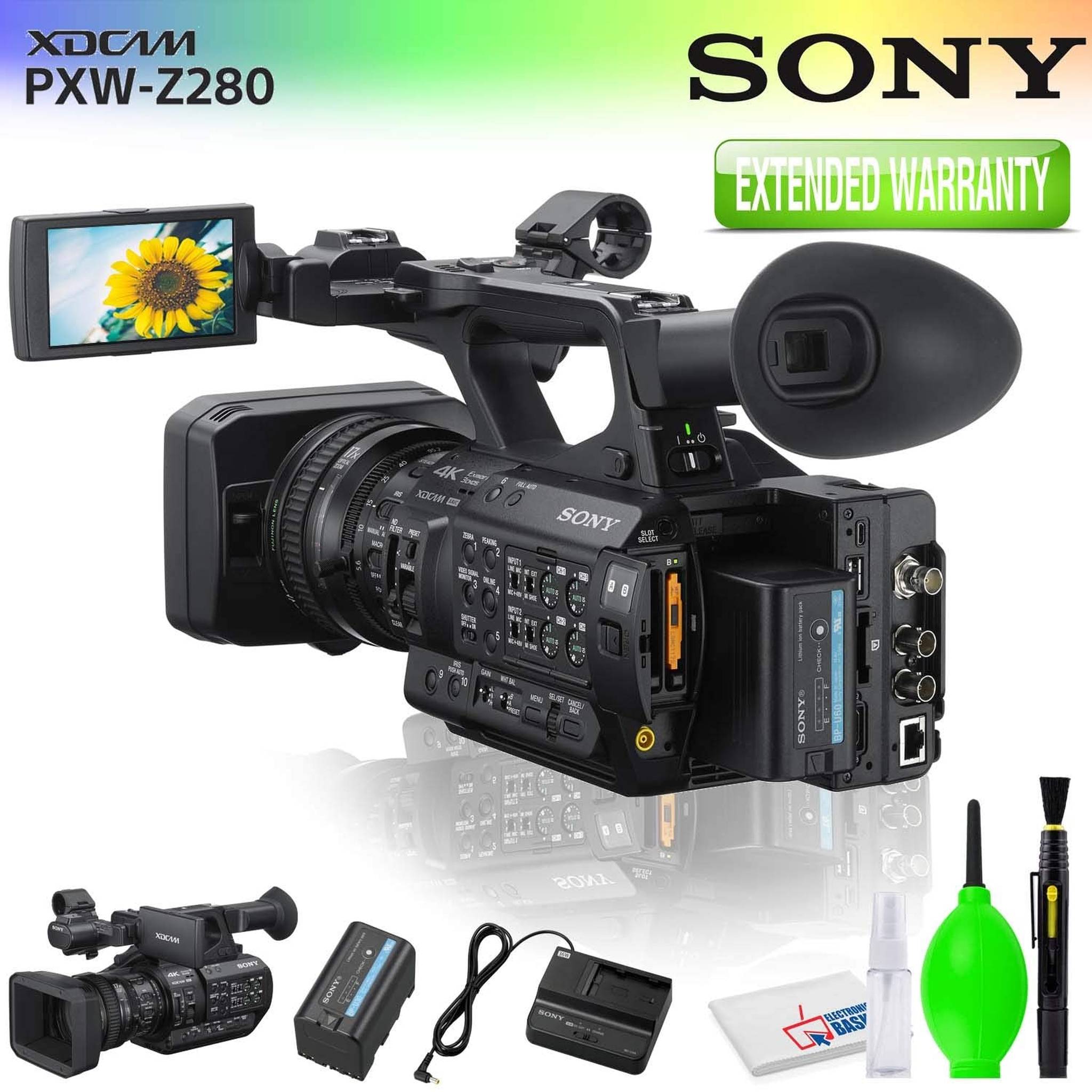 Sony PXW-Z280 4K 3-CMOS 1/2