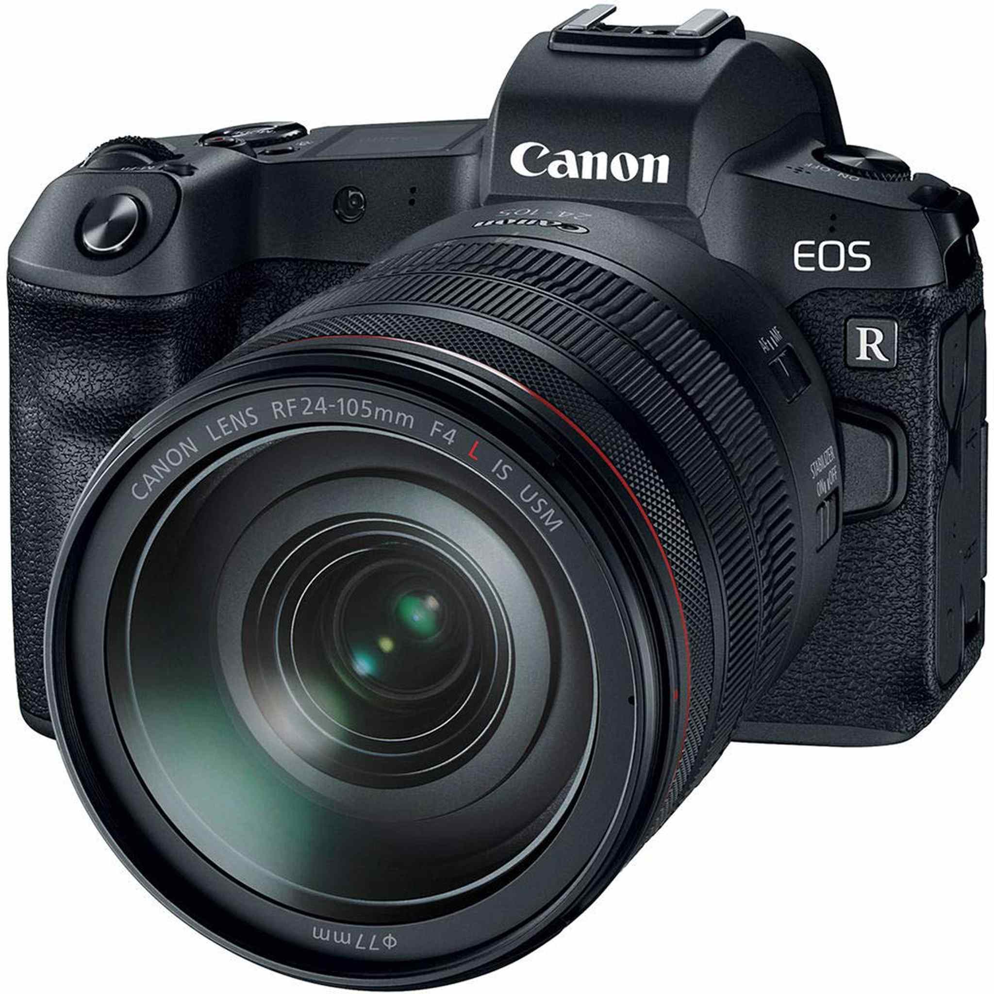 Canon EOS R Mirrorless Digital Camera with 24-105mm Lens International Model with Extra Accessory Bundle Canon