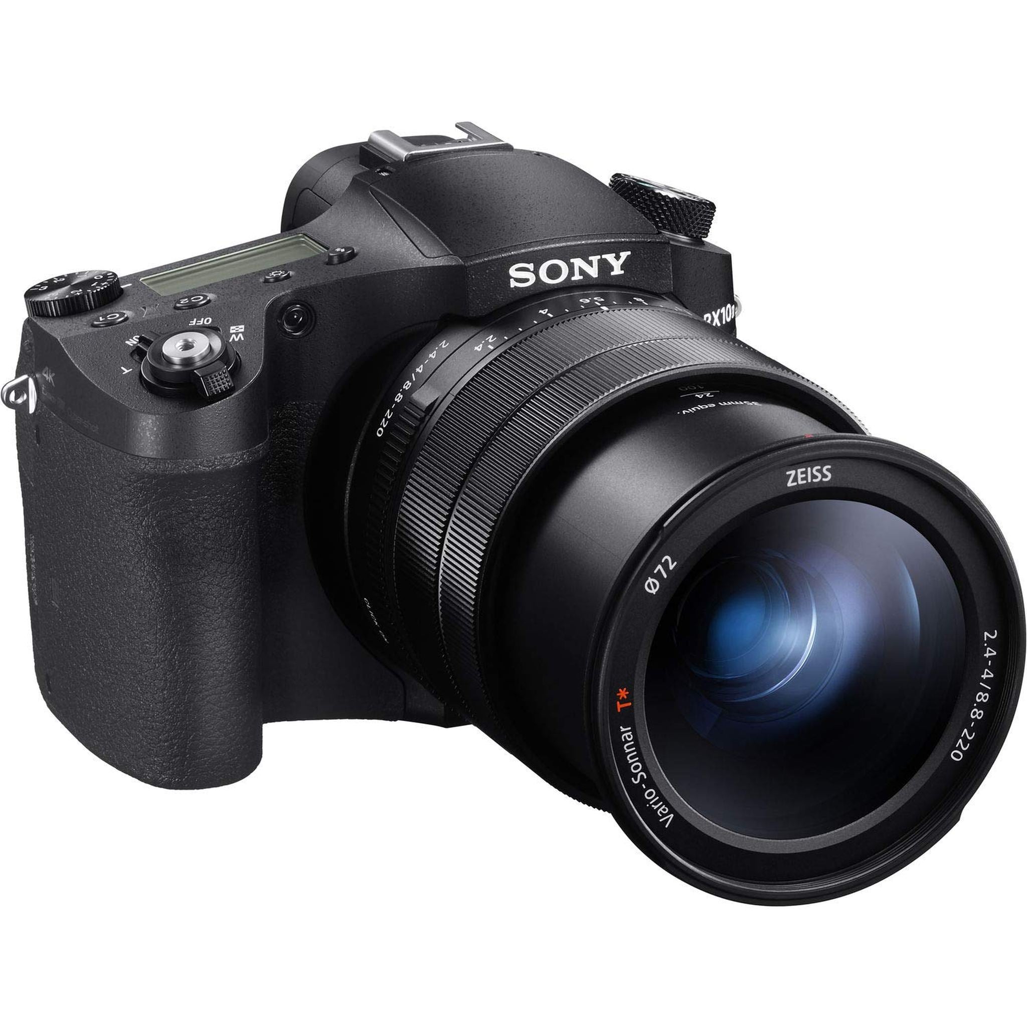 Cyber-Shot DSC-RX10 IV Digital Camera with Extra Rechargeable Battery + Accessory Bundle Sony