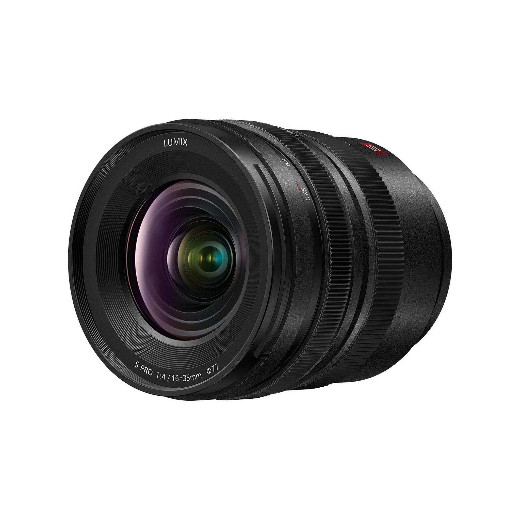 Panasonic Lumix S Pro 16-35mm F4 Wide Zoom Lens, Full-Frame L Mount, S-R1635 International Model Panasonic