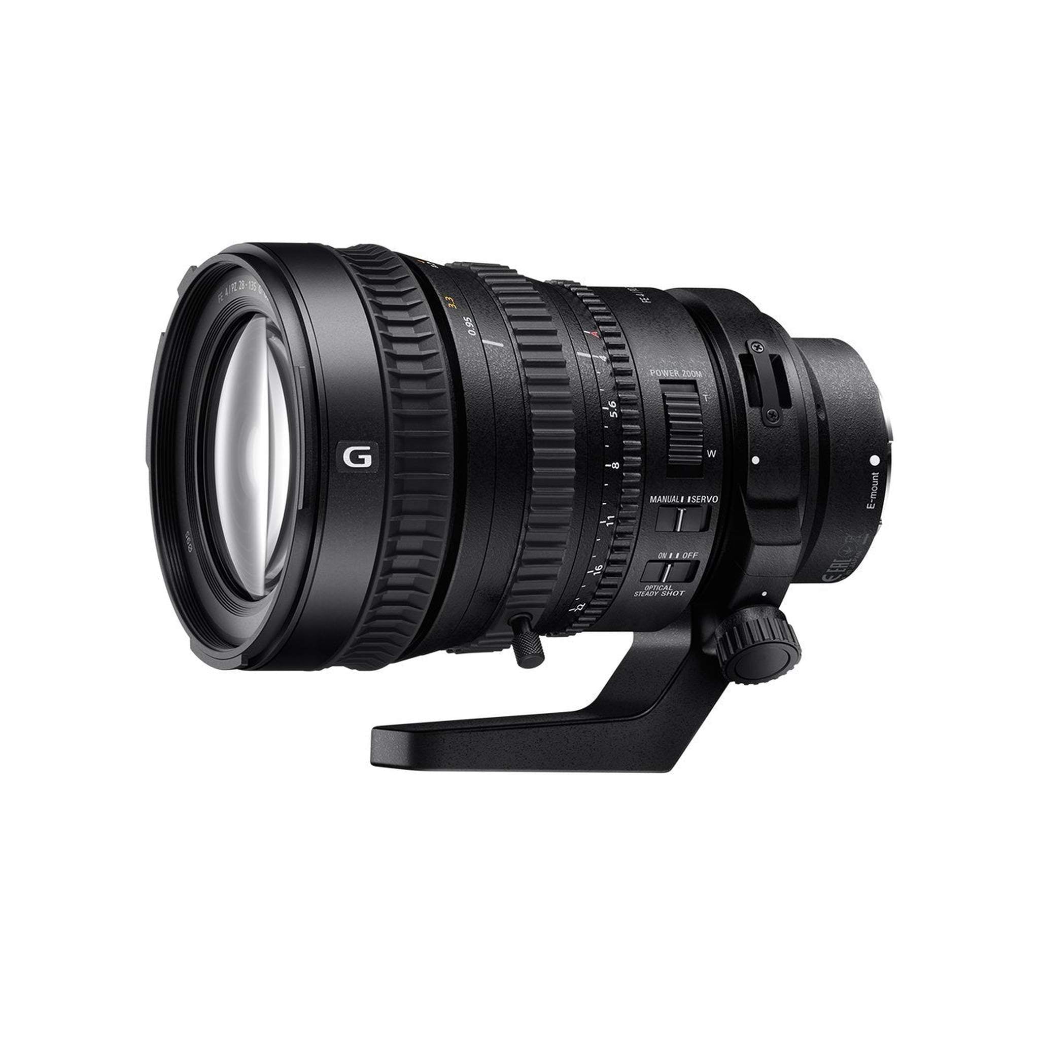 Sony SELP28135G 28-135mm FE PZ F4 G OSS Interchangeable Full-frame E-mount Power Zoom Lens - International Version No Warranty Sony