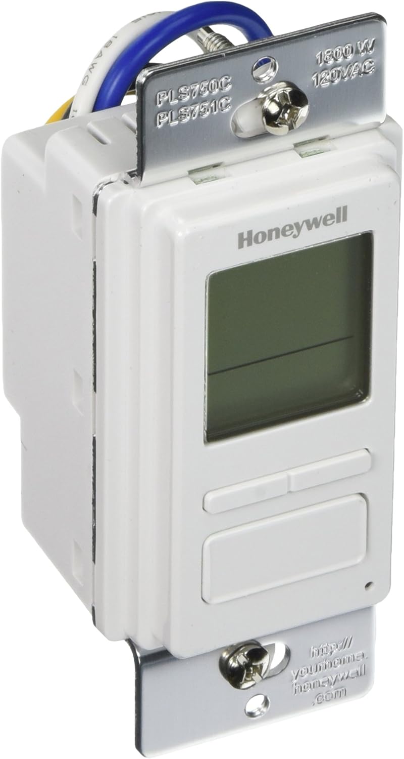 Honeywell PLS750C1000 The Old Ti072-3W Timer Switch with Sunrise Sunset Single or 3 Way Neutral Required 2 Pack Honeywell