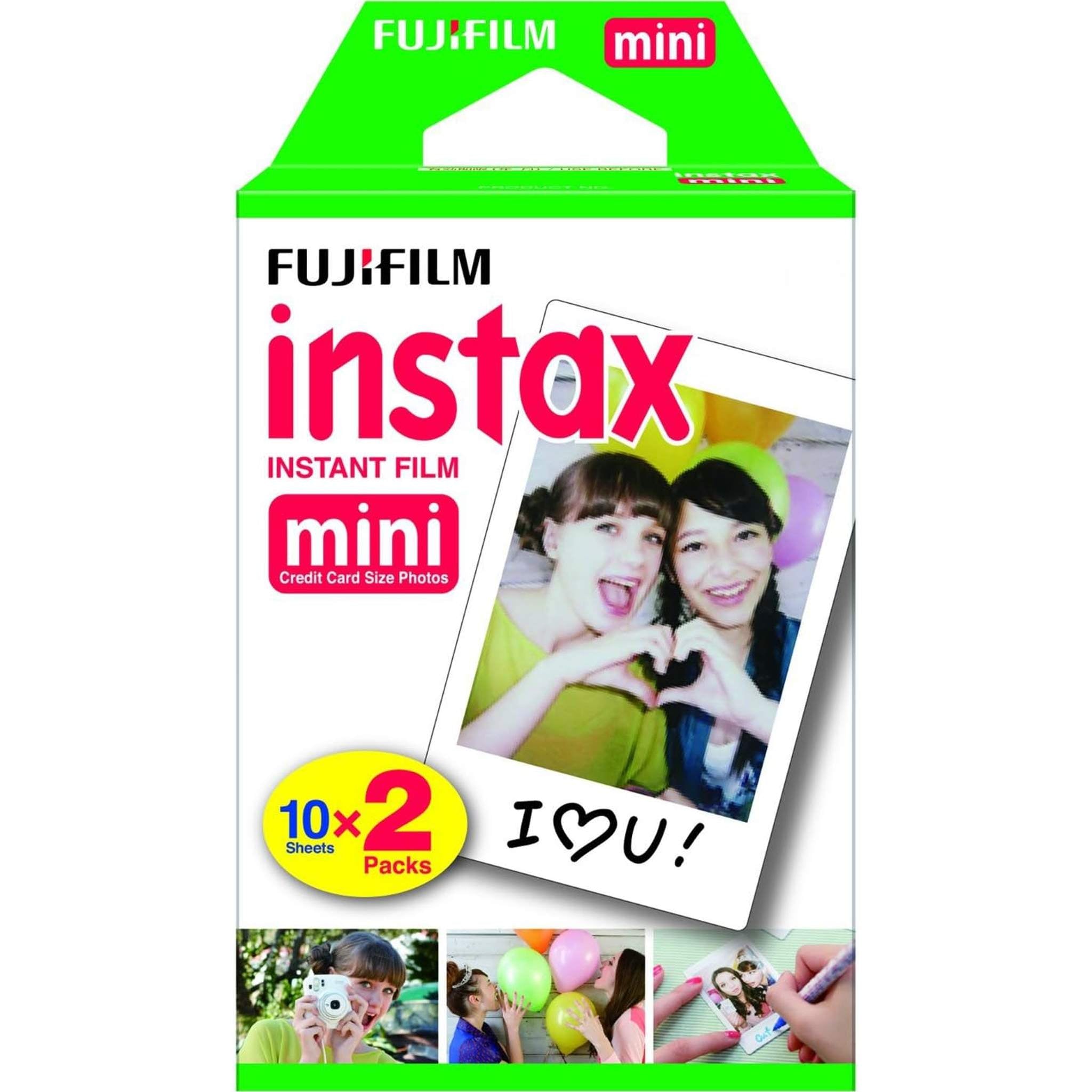 Fujifilm Instax Mini 9 Instant Film Camera with 20 Film Sheets + Bag Fujifilm